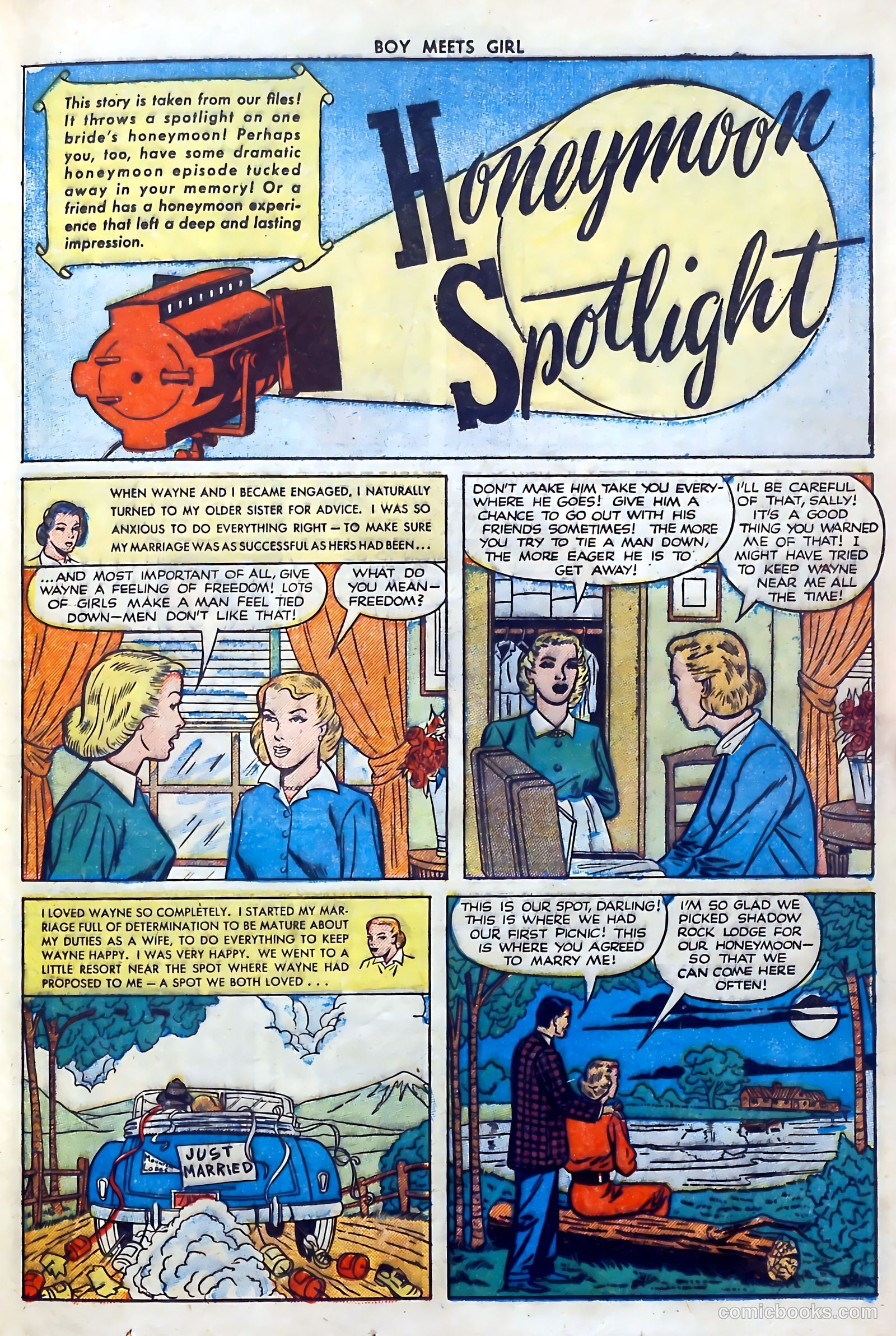 Boy Meets Girl #11 (1951) — page 21 of 52