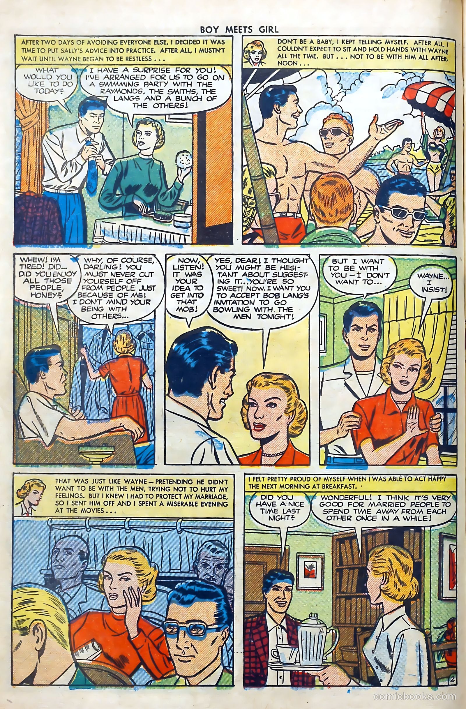 Boy Meets Girl #11 (1951) — page 22 of 52