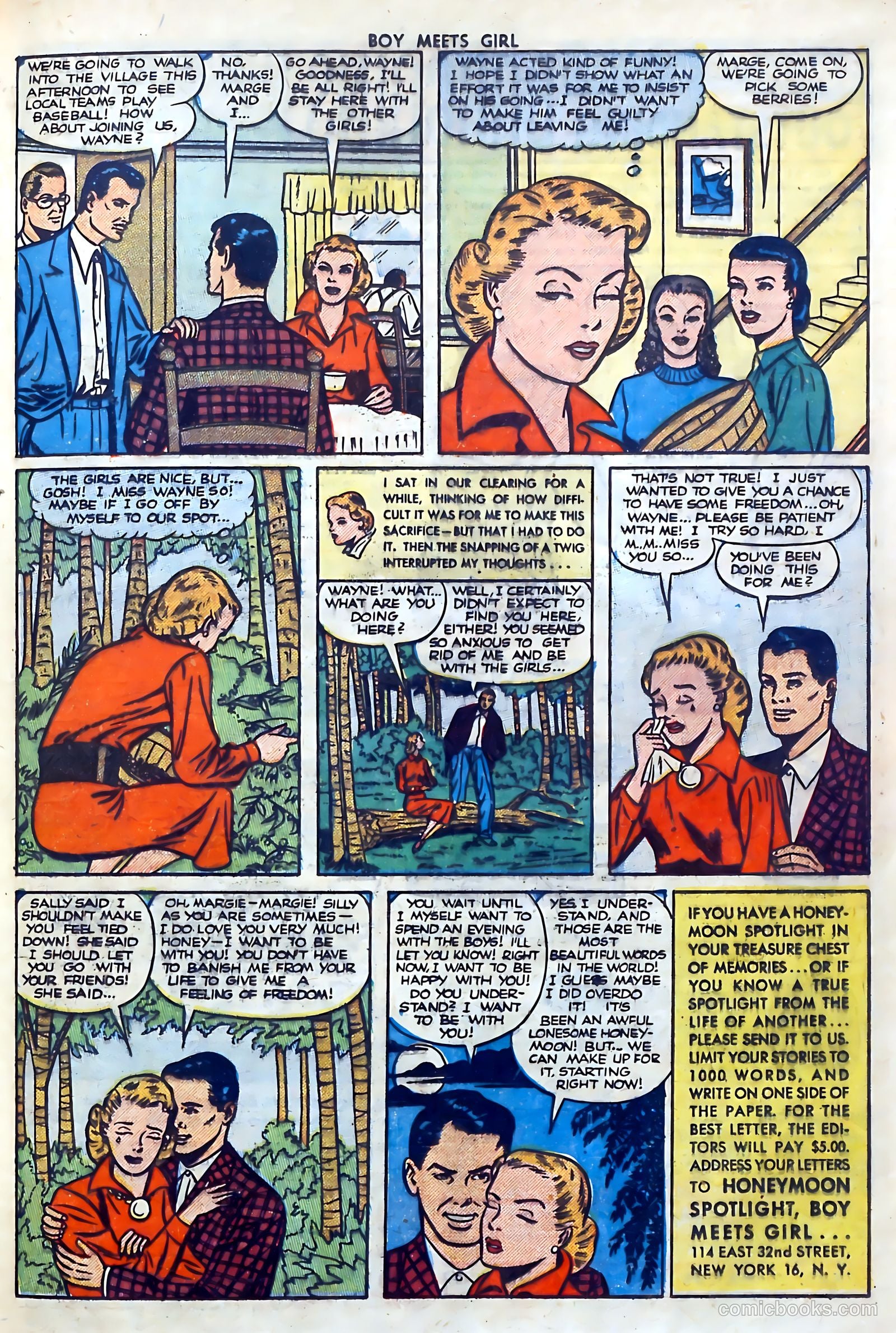 Boy Meets Girl #11 (1951) — page 23 of 52