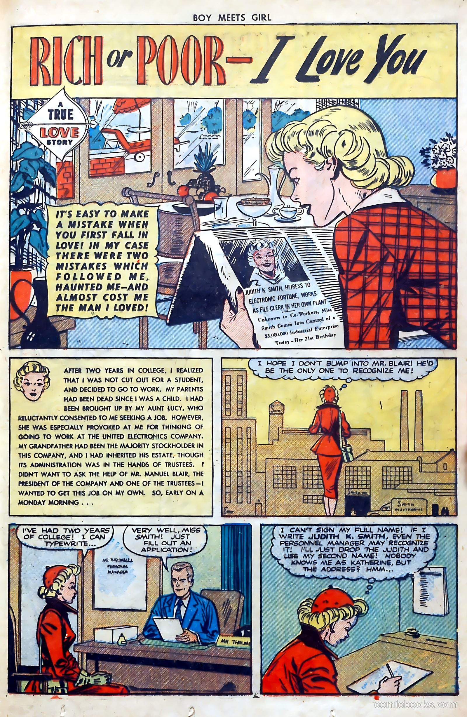 Boy Meets Girl #11 (1951) — page 25 of 52
