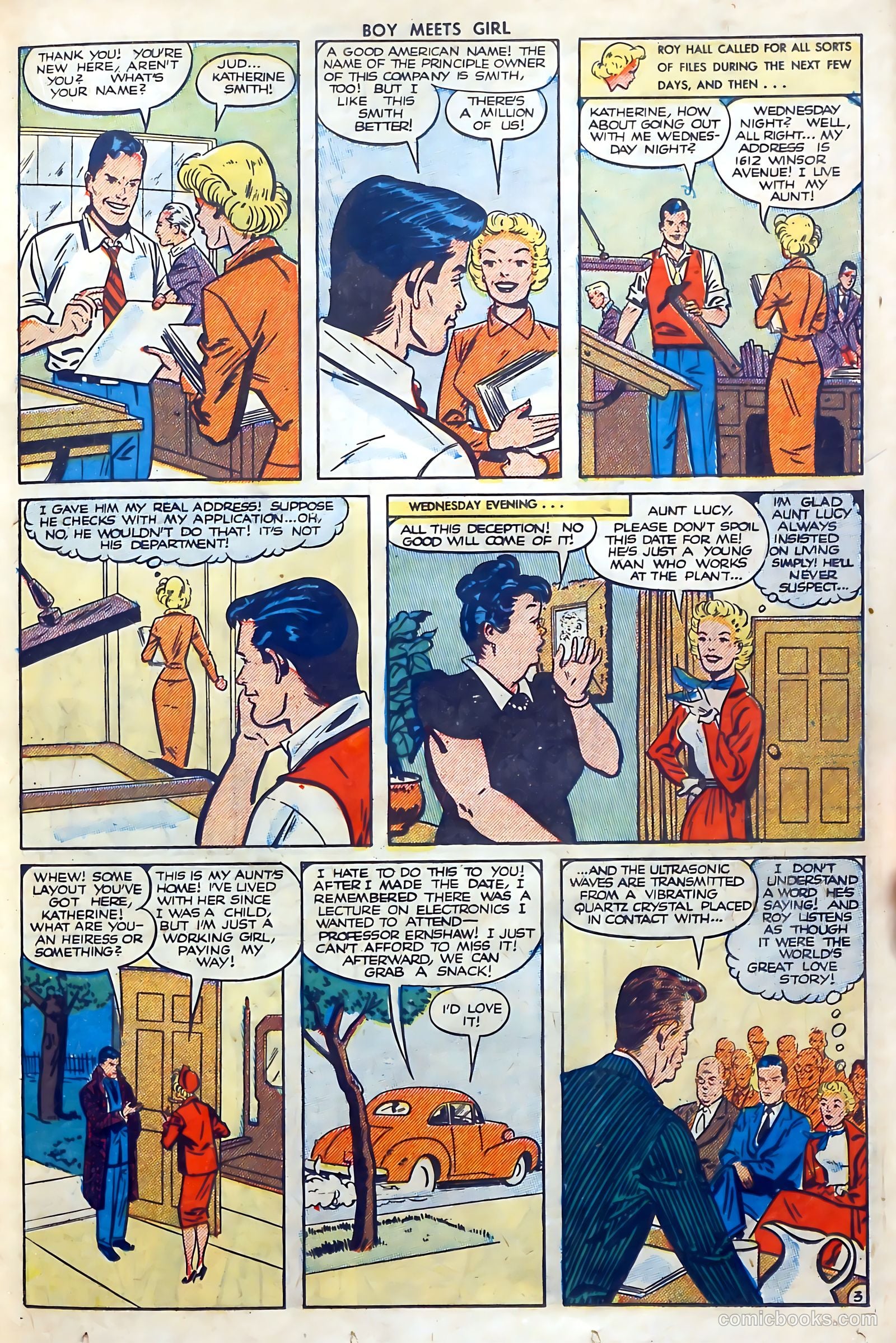 Boy Meets Girl #11 (1951) — page 27 of 52