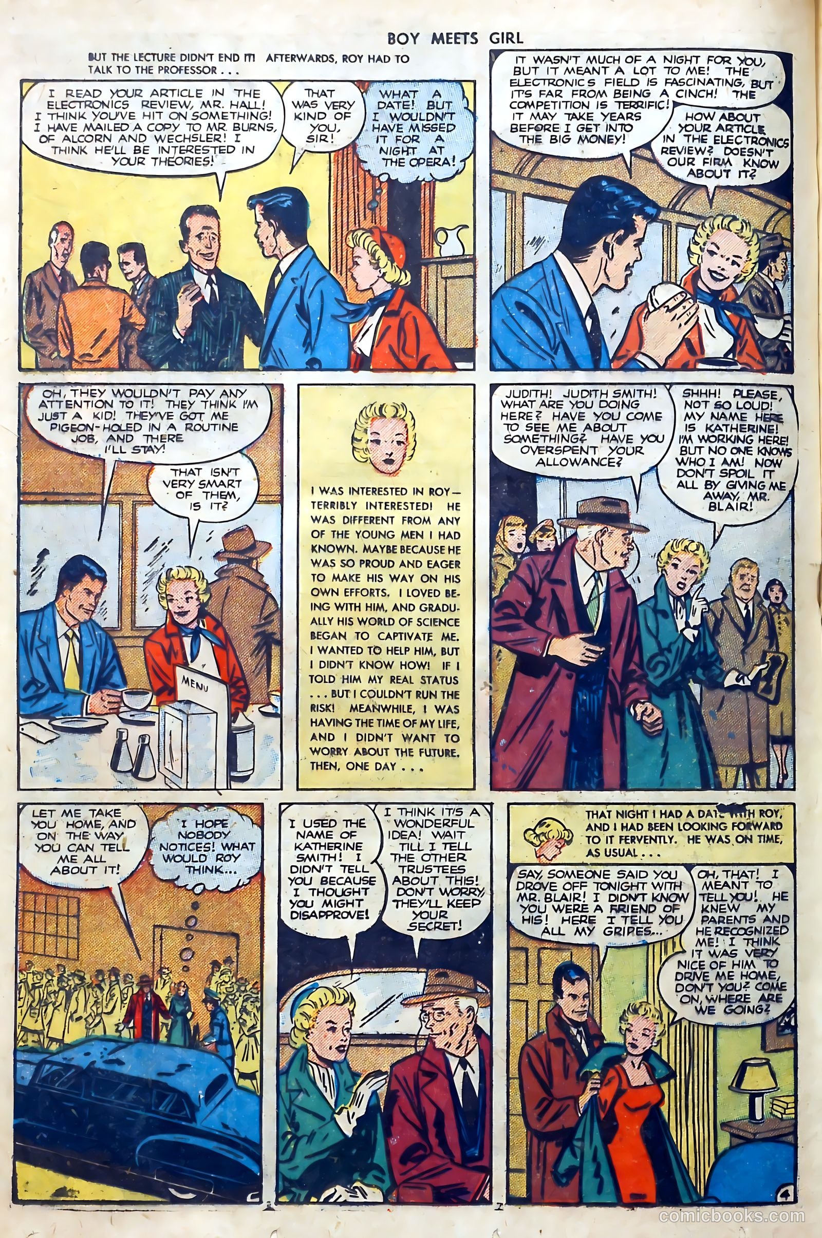 Boy Meets Girl #11 (1951) — page 28 of 52