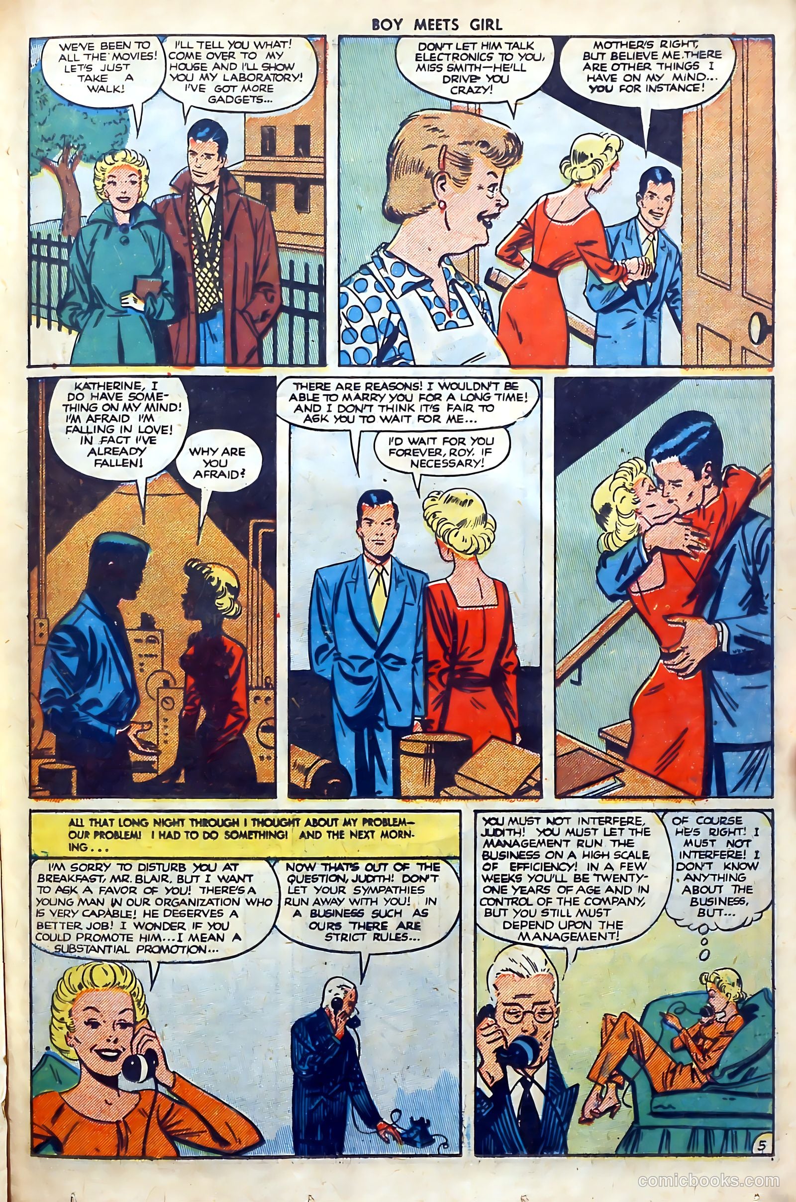 Boy Meets Girl #11 (1951) — page 29 of 52