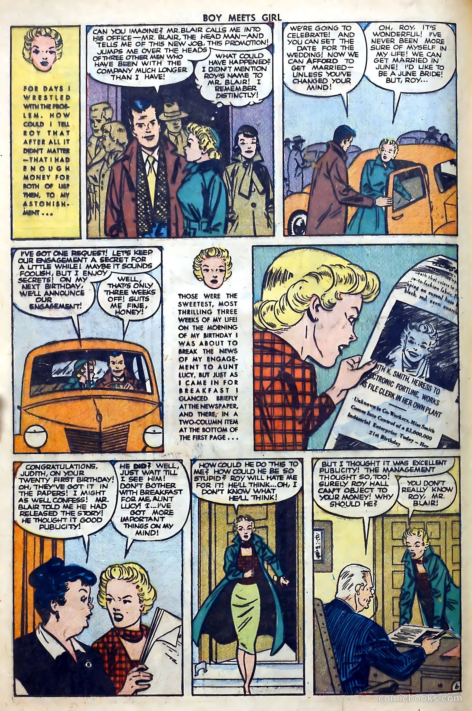 Boy Meets Girl #11 (1951) — page 30 of 52