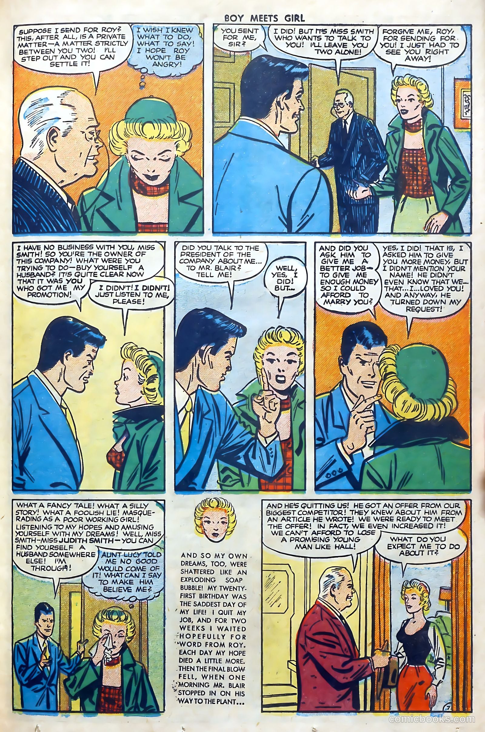 Boy Meets Girl #11 (1951) — page 31 of 52
