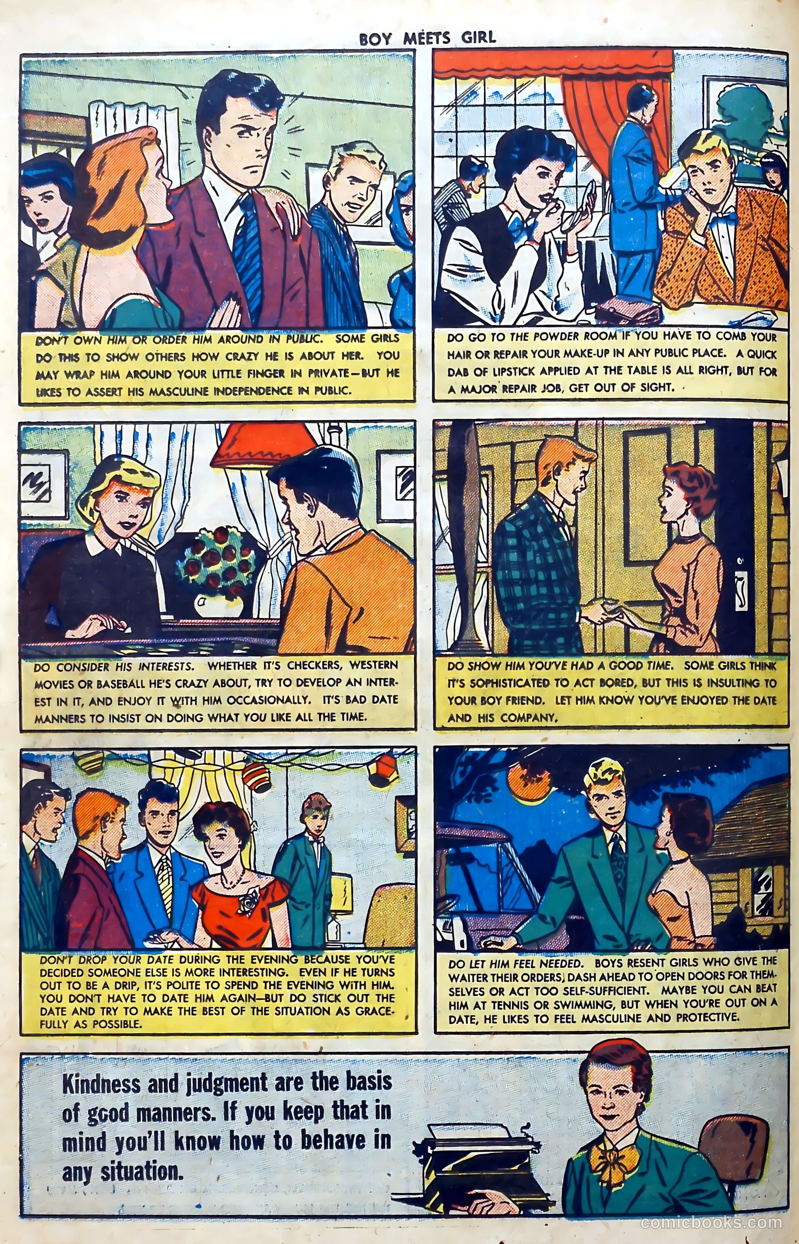 Boy Meets Girl #11 (1951) — page 38 of 52