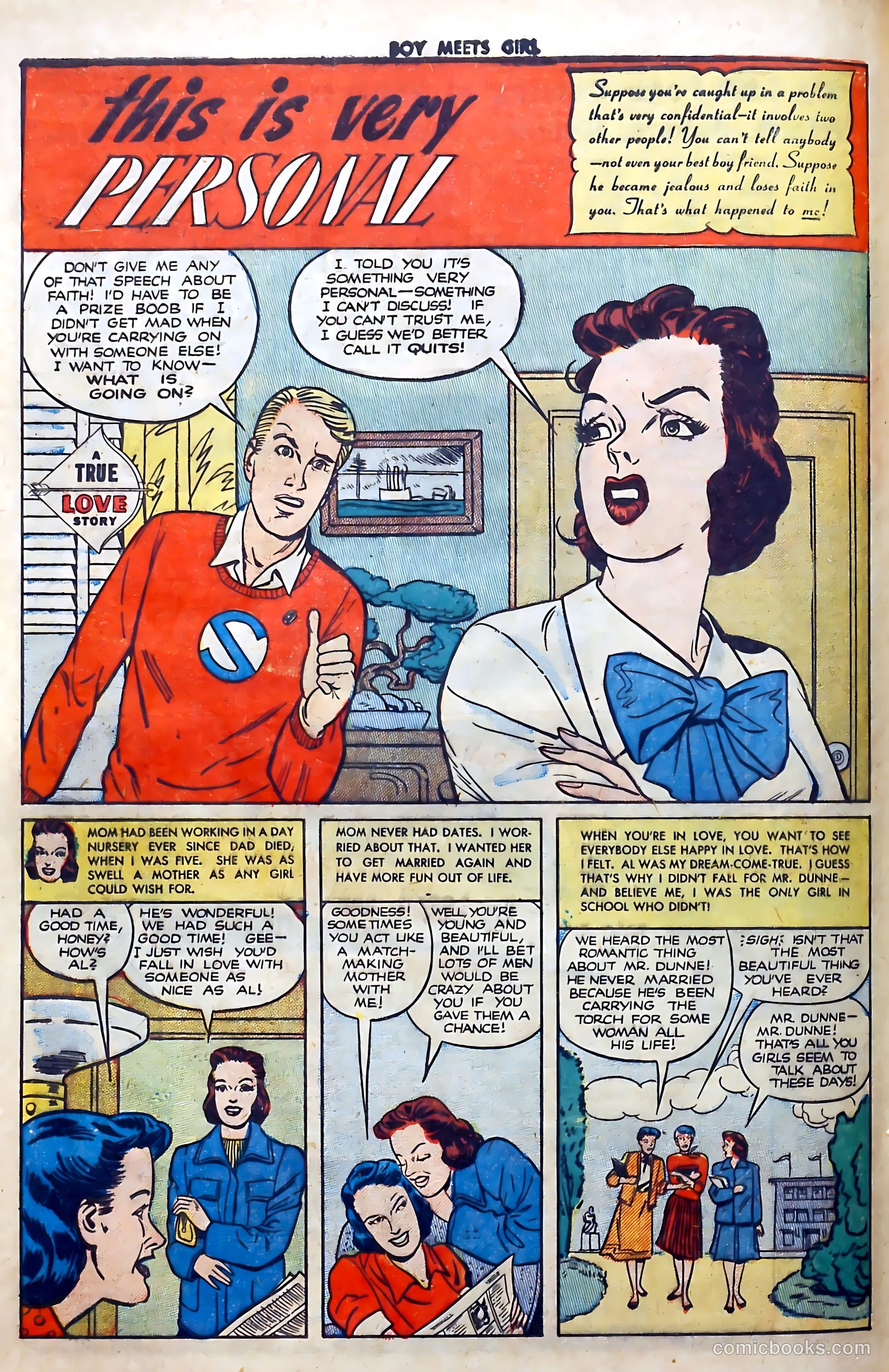 Boy Meets Girl #11 (1951) — page 40 of 52