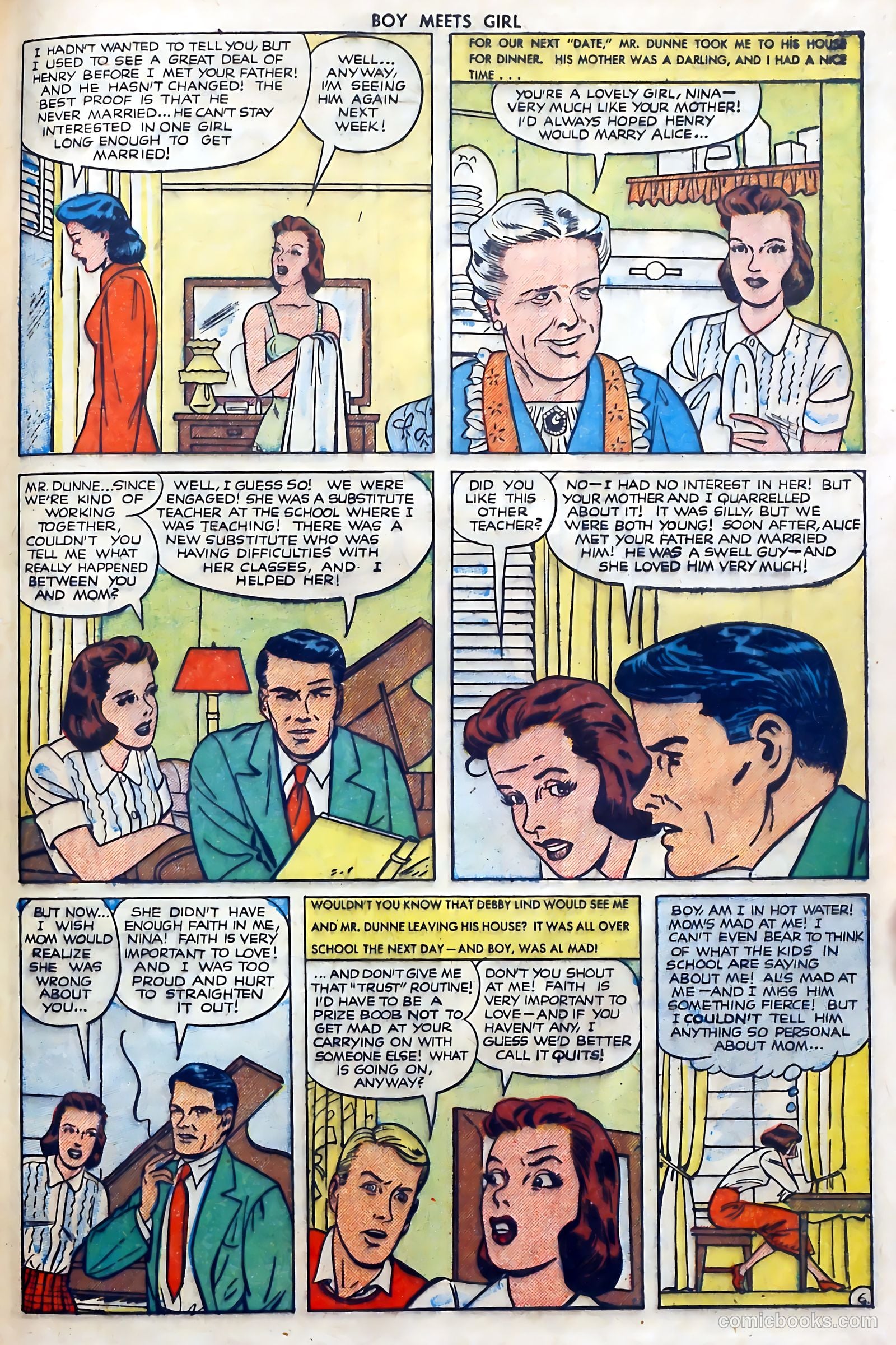 Boy Meets Girl #11 (1951) — page 45 of 52