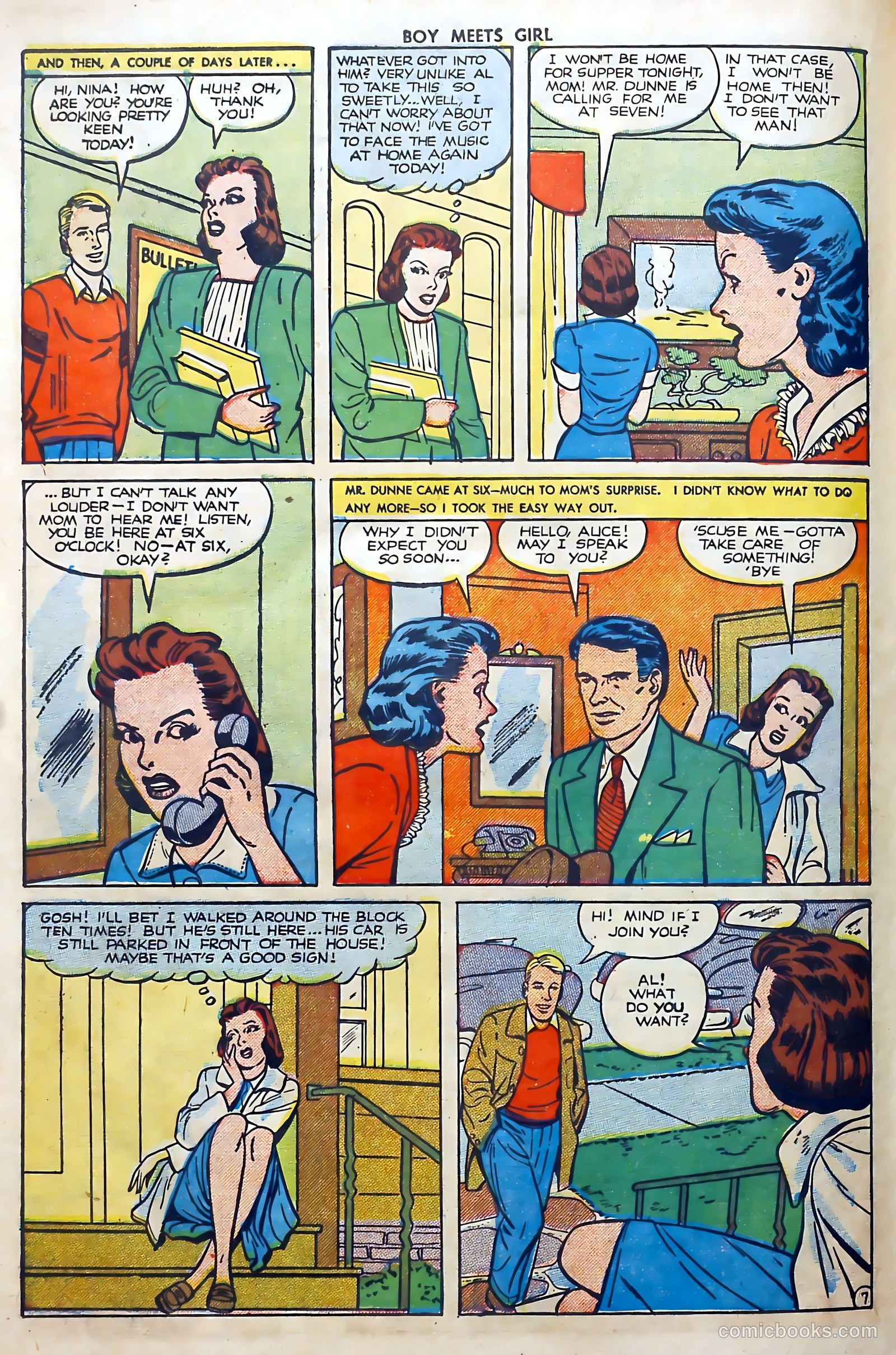 Boy Meets Girl #11 (1951) — page 46 of 52
