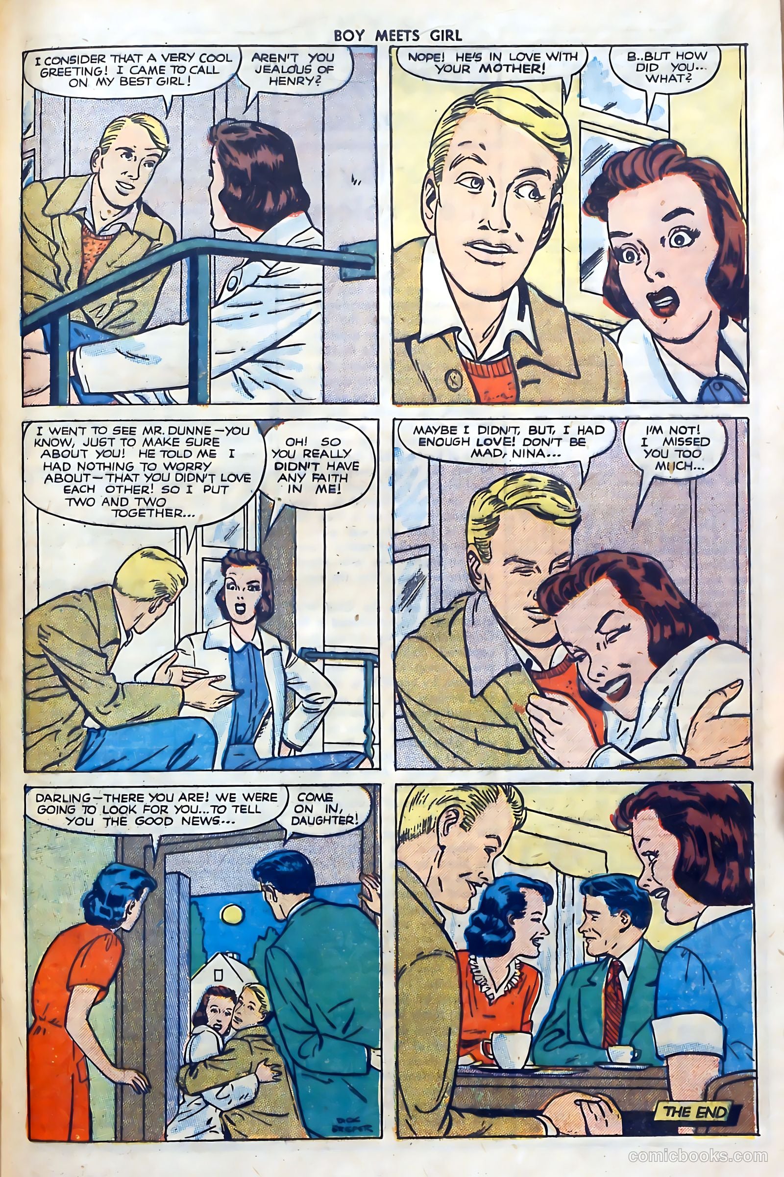 Boy Meets Girl #11 (1951) — page 47 of 52