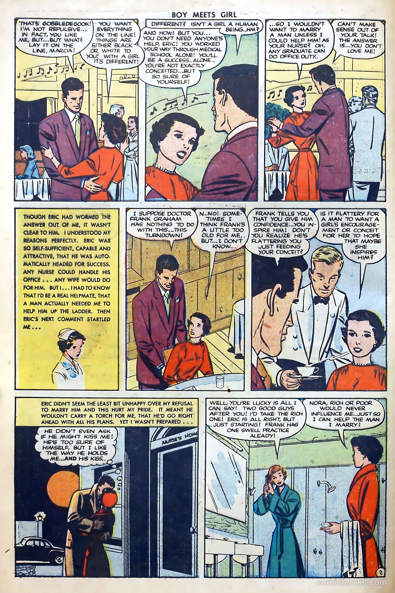 Boy Meets Girl #12 (1951) — page 4 of 52