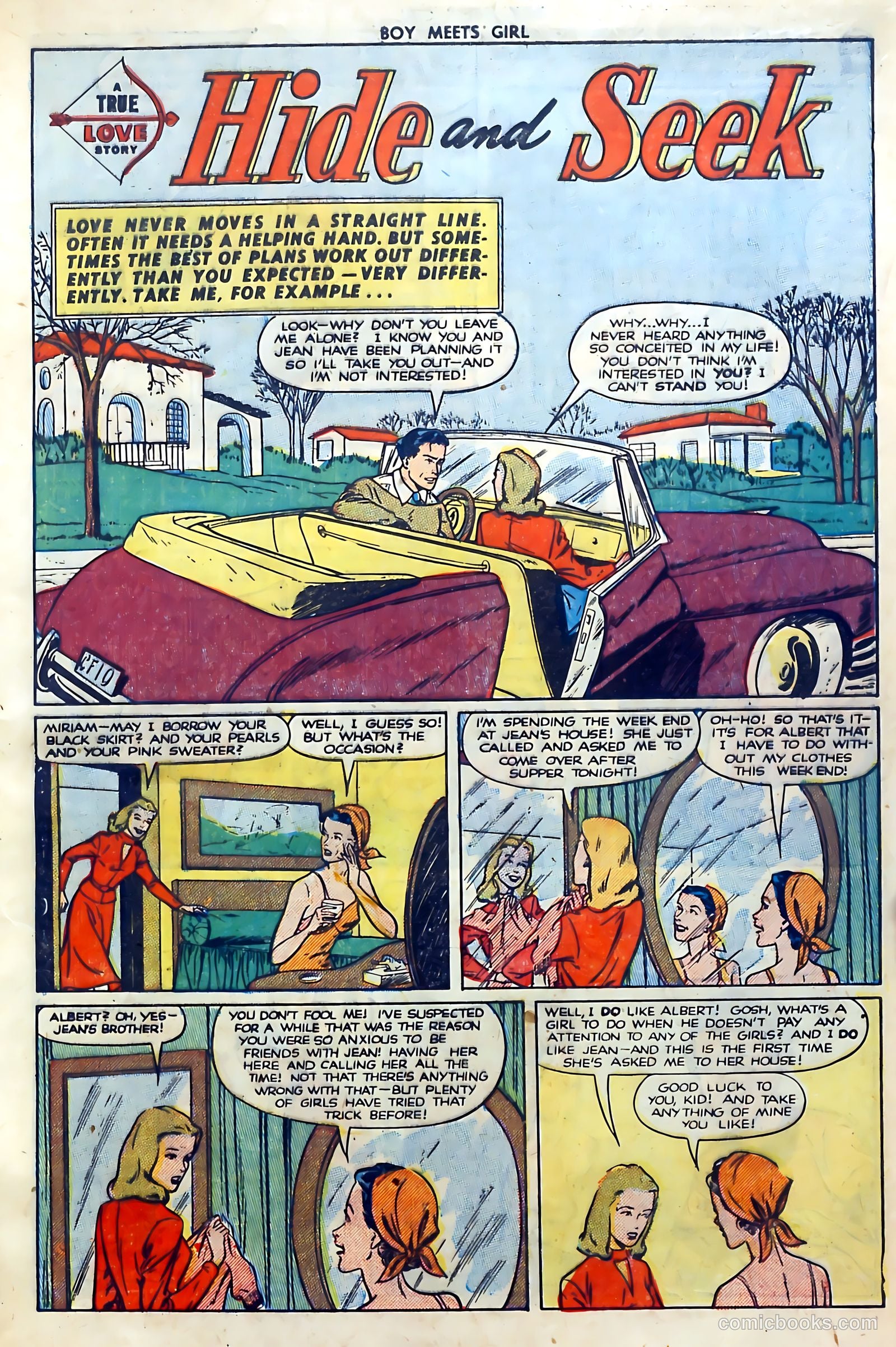 Boy Meets Girl #12 (1951) — page 13 of 52