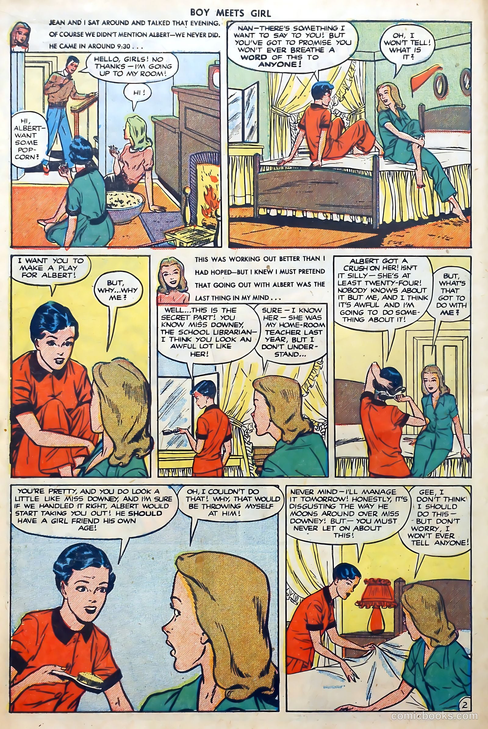 Boy Meets Girl #12 (1951) — page 14 of 52
