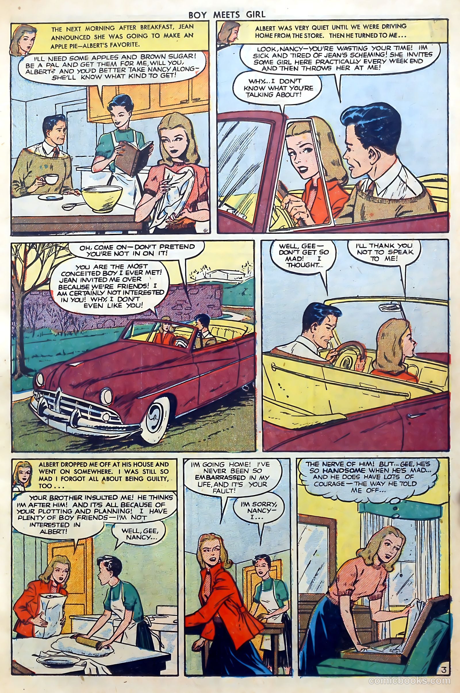 Boy Meets Girl #12 (1951) — page 15 of 52