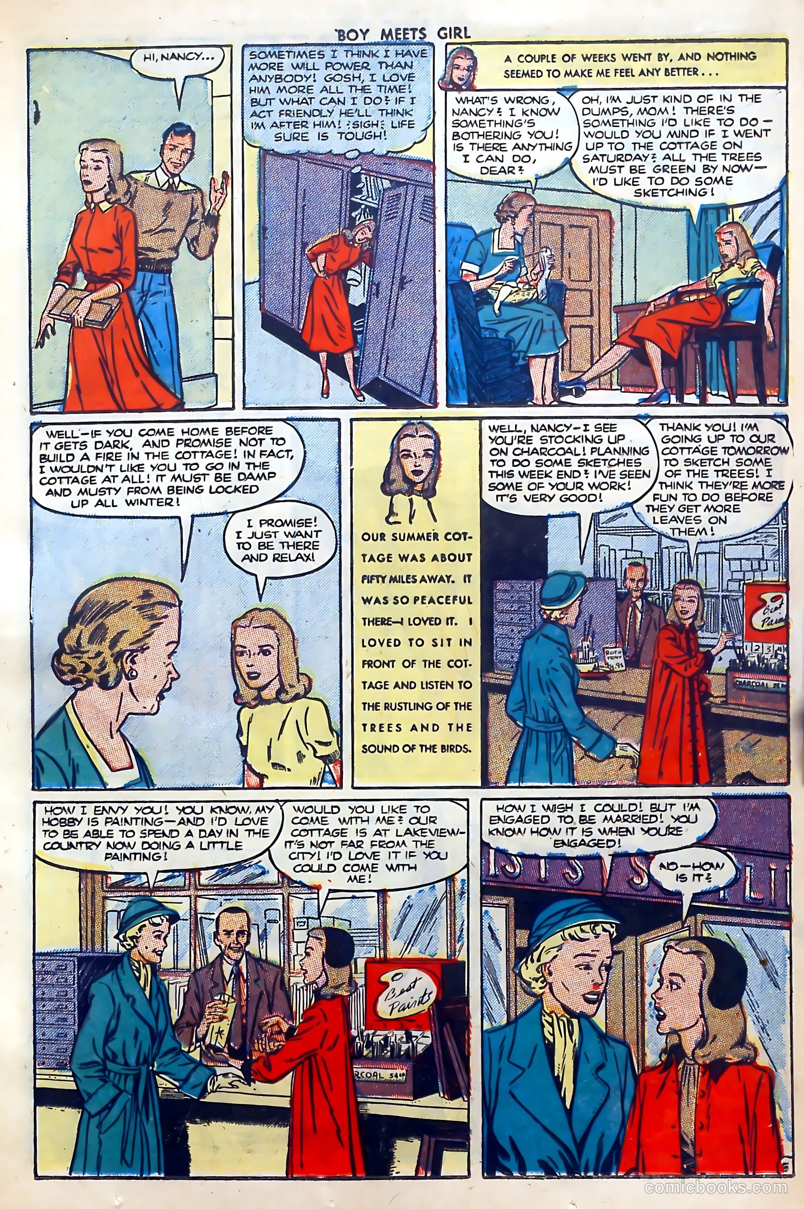 Boy Meets Girl #12 (1951) — page 17 of 52