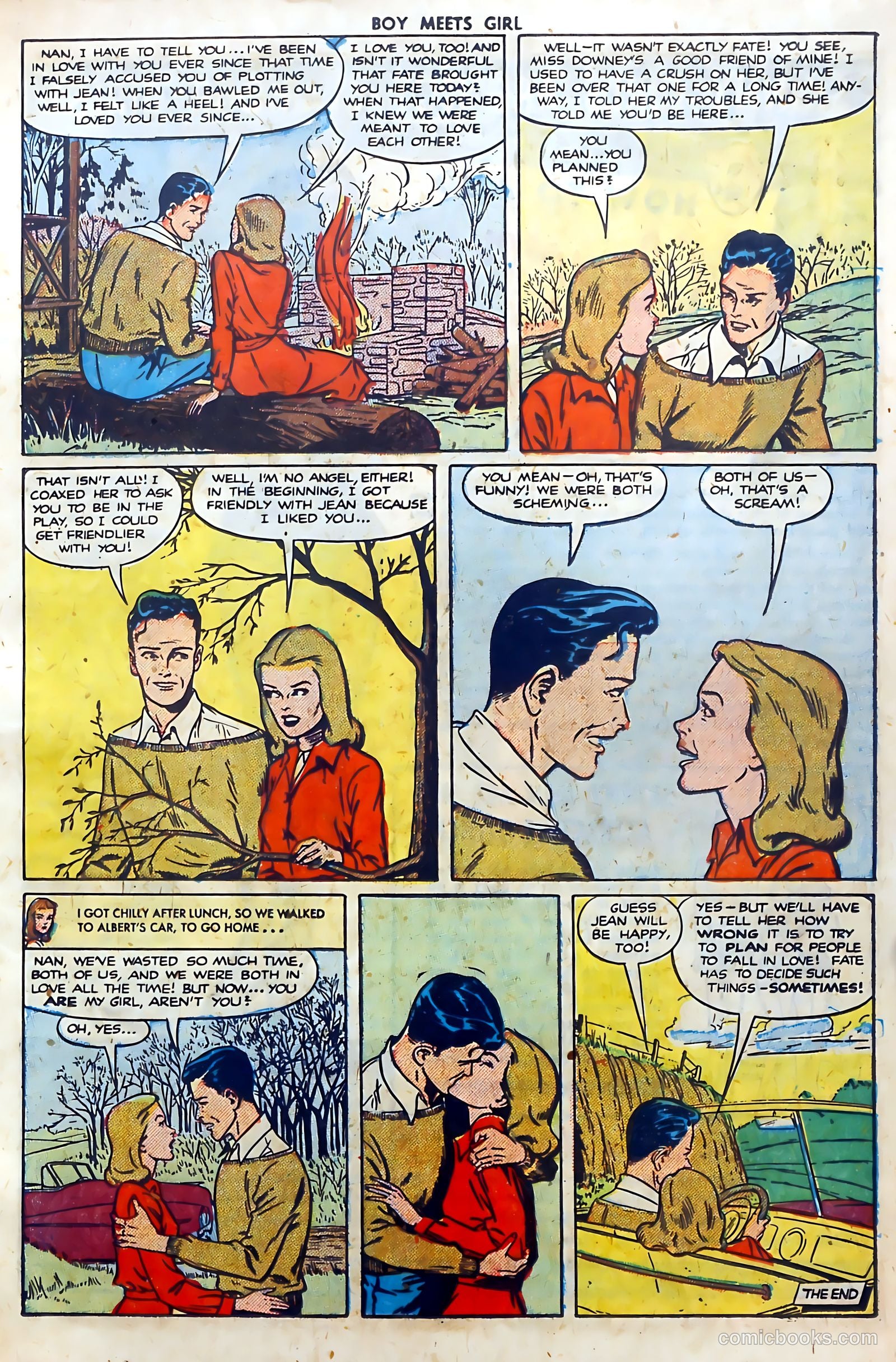 Boy Meets Girl #12 (1951) — page 19 of 52