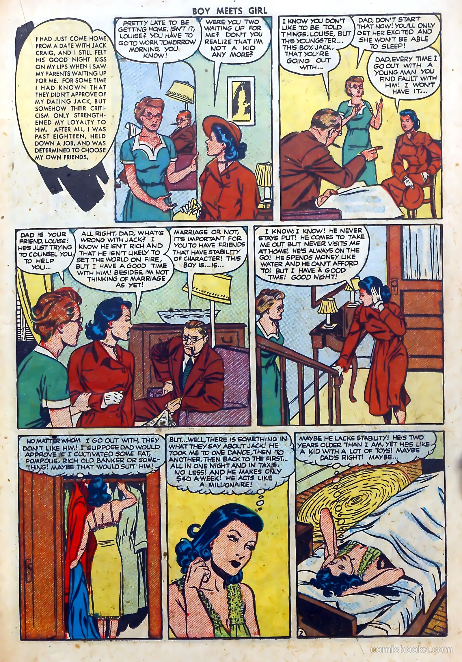 Boy Meets Girl #12 (1951) — page 31 of 52