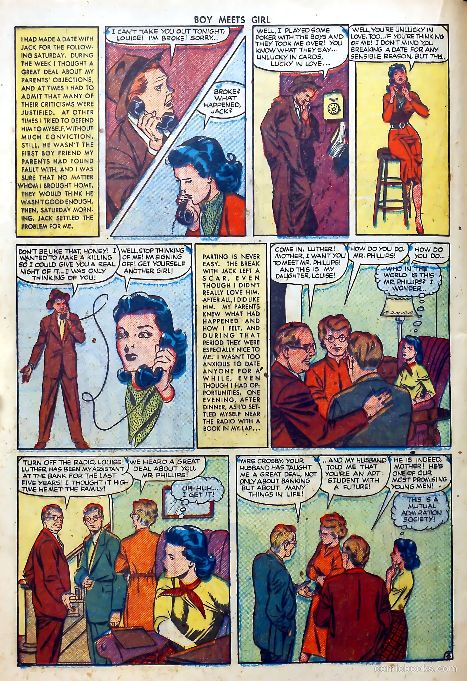 Boy Meets Girl #12 (1951) — page 32 of 52