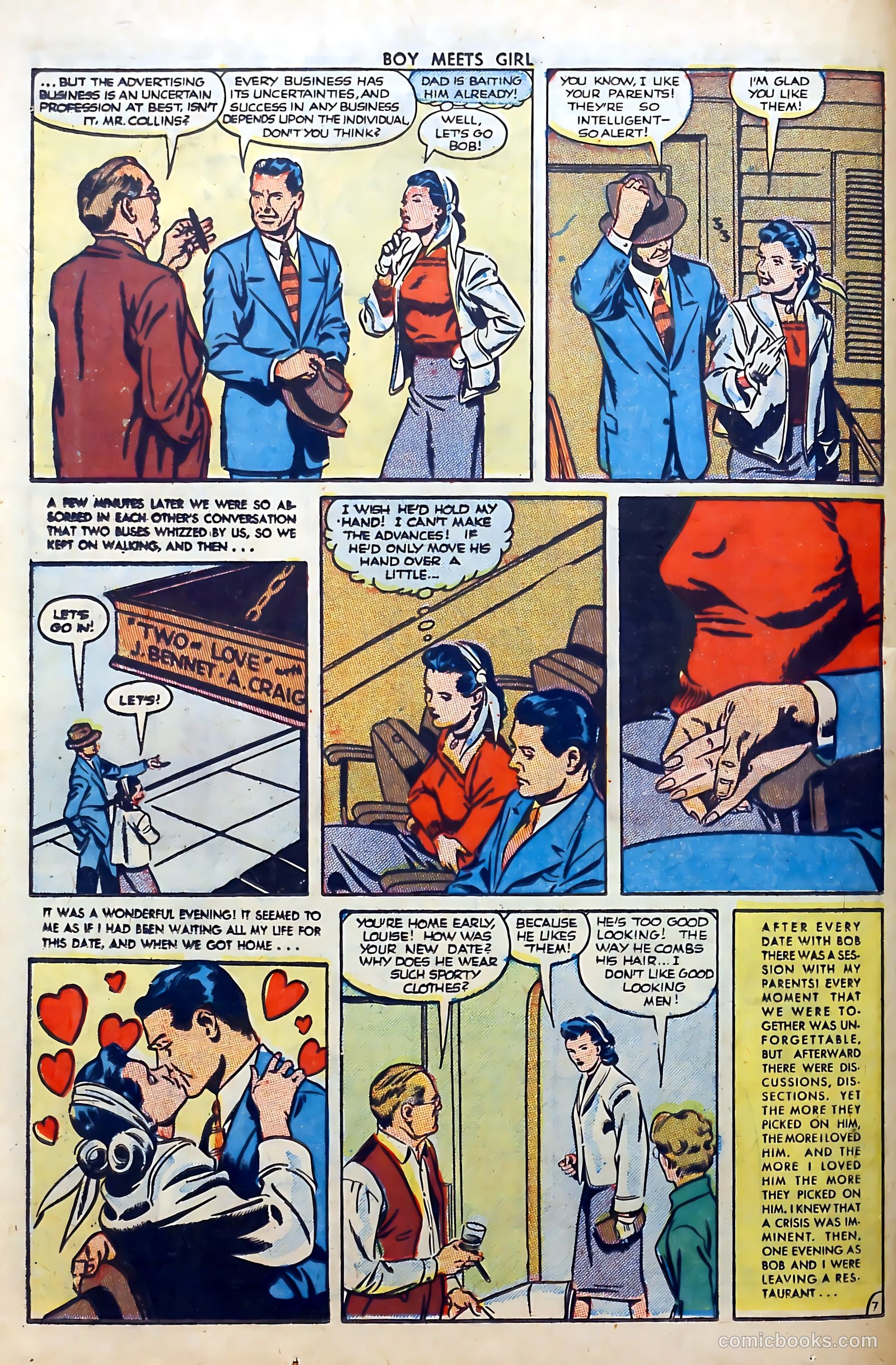 Boy Meets Girl #12 (1951) — page 36 of 52
