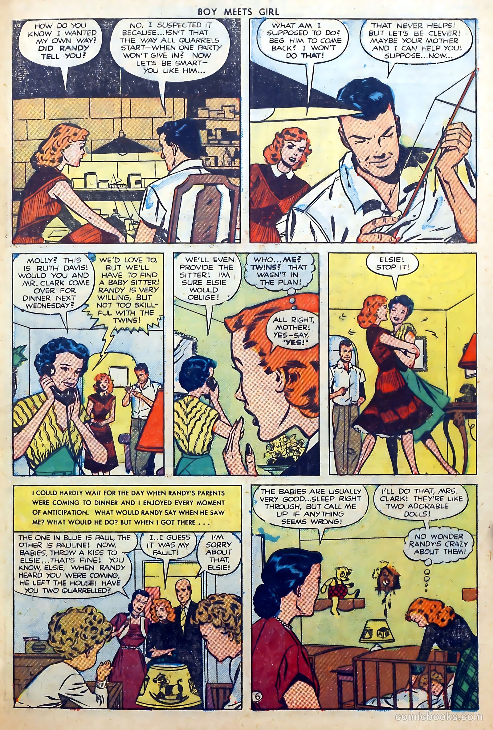 Boy Meets Girl #12 (1951) — page 47 of 52