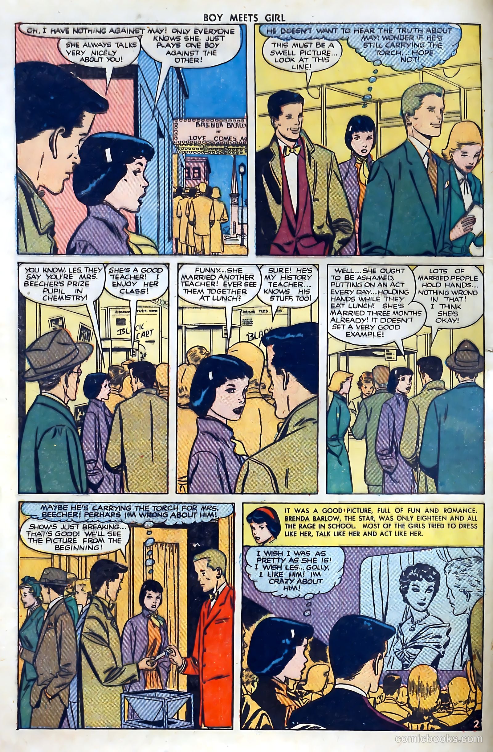 Boy Meets Girl #13 (1951) — page 4 of 52