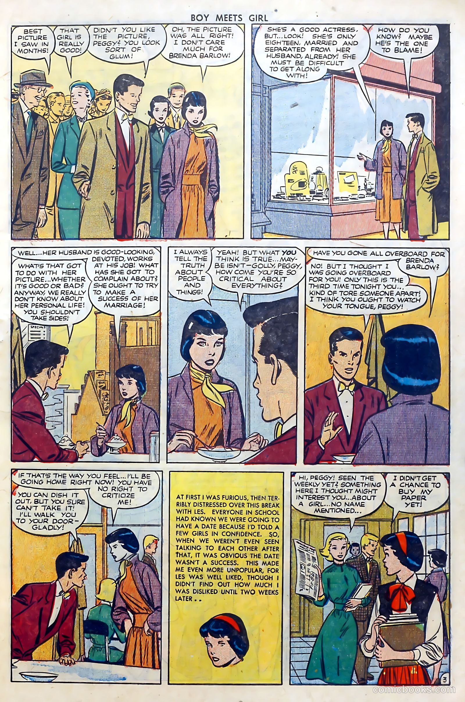 Boy Meets Girl #13 (1951) — page 5 of 52