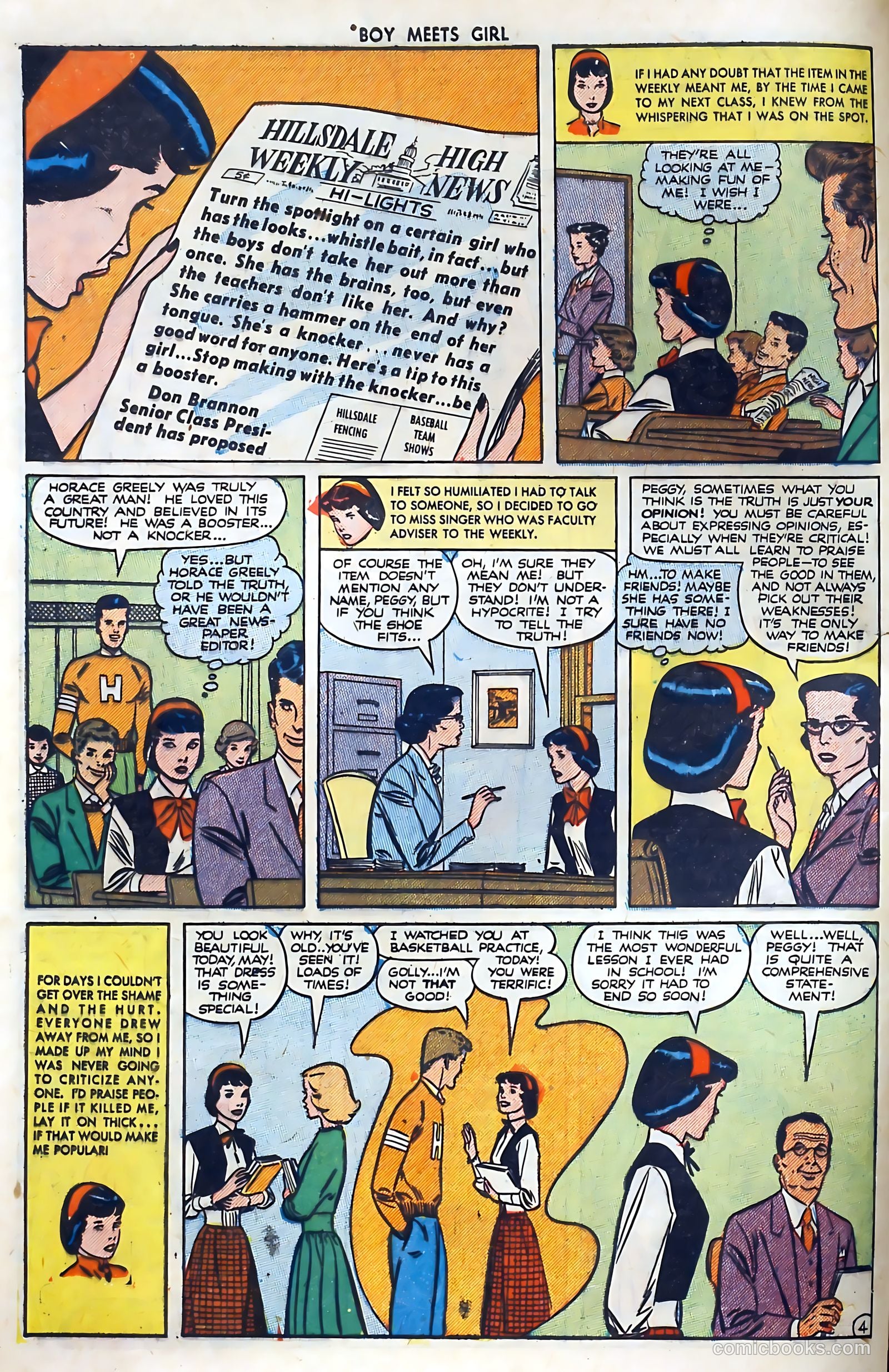 Boy Meets Girl #13 (1951) — page 6 of 52