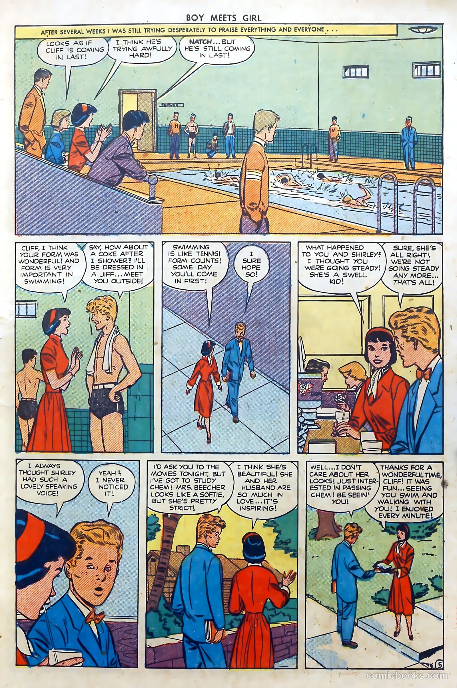 Boy Meets Girl #13 (1951) — page 7 of 52