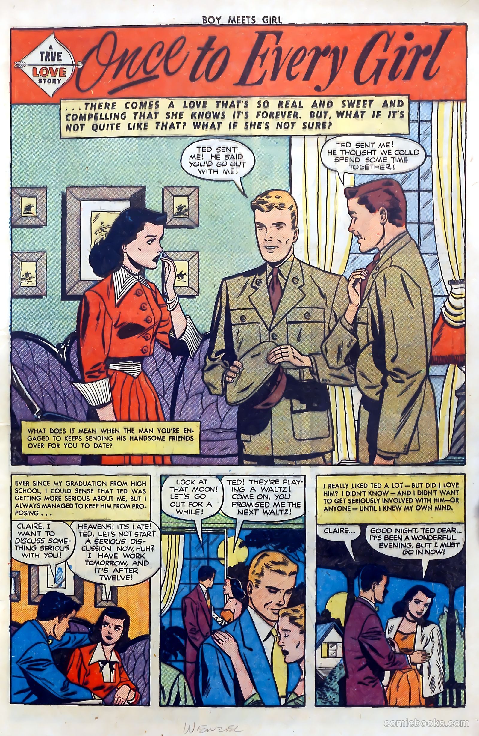 Boy Meets Girl #13 (1951) — page 13 of 52