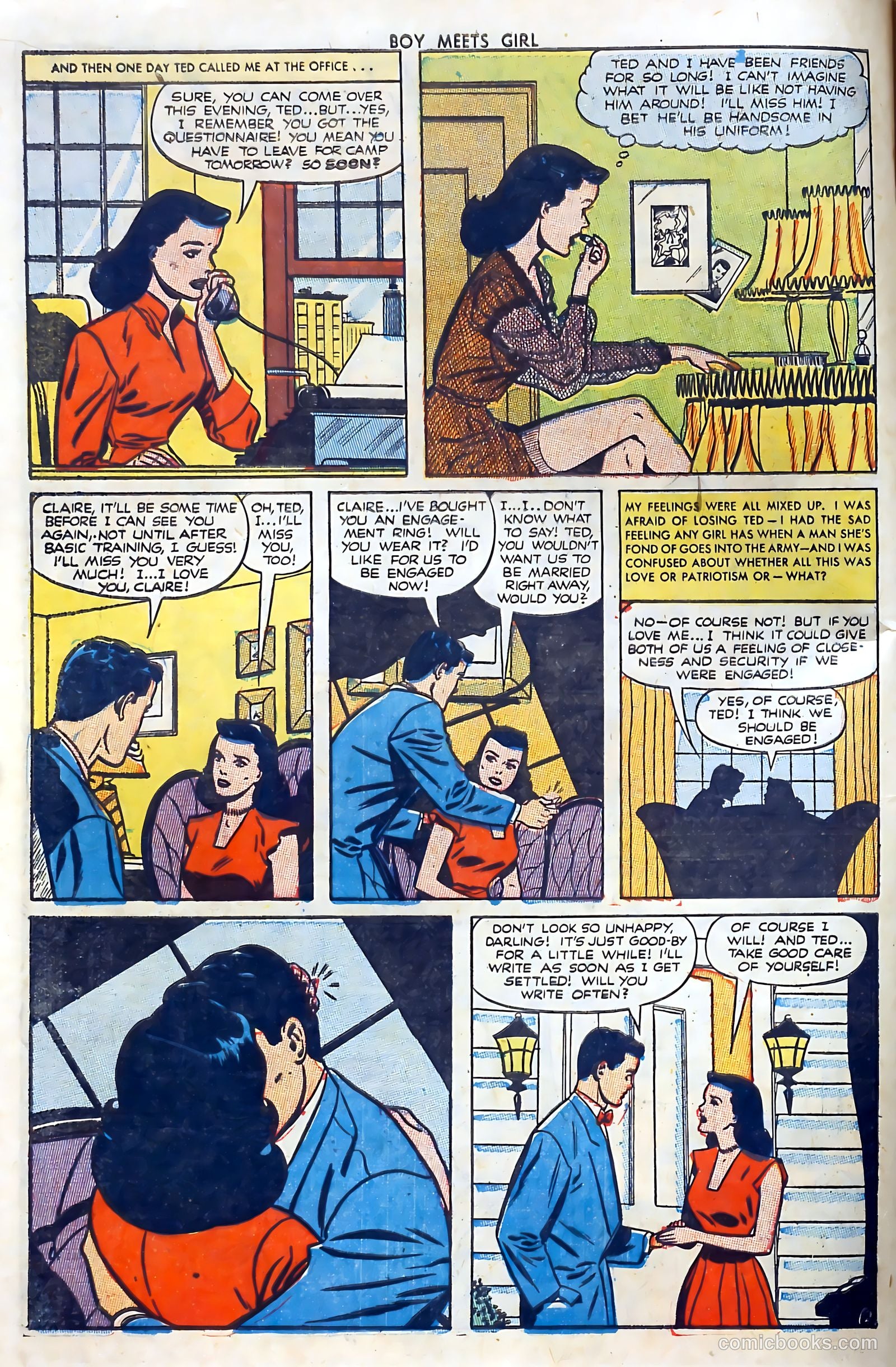 Boy Meets Girl #13 (1951) — page 14 of 52