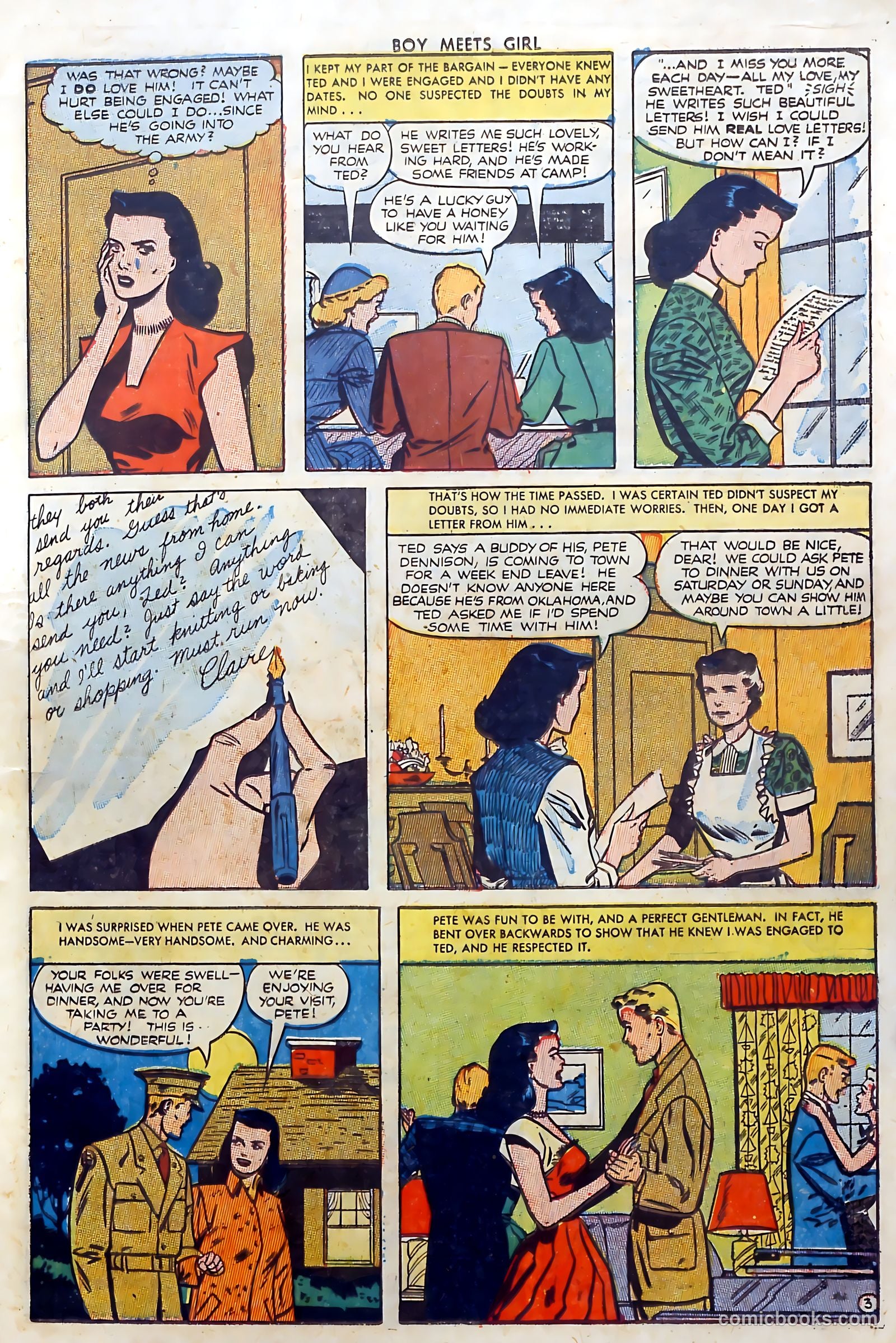 Boy Meets Girl #13 (1951) — page 15 of 52