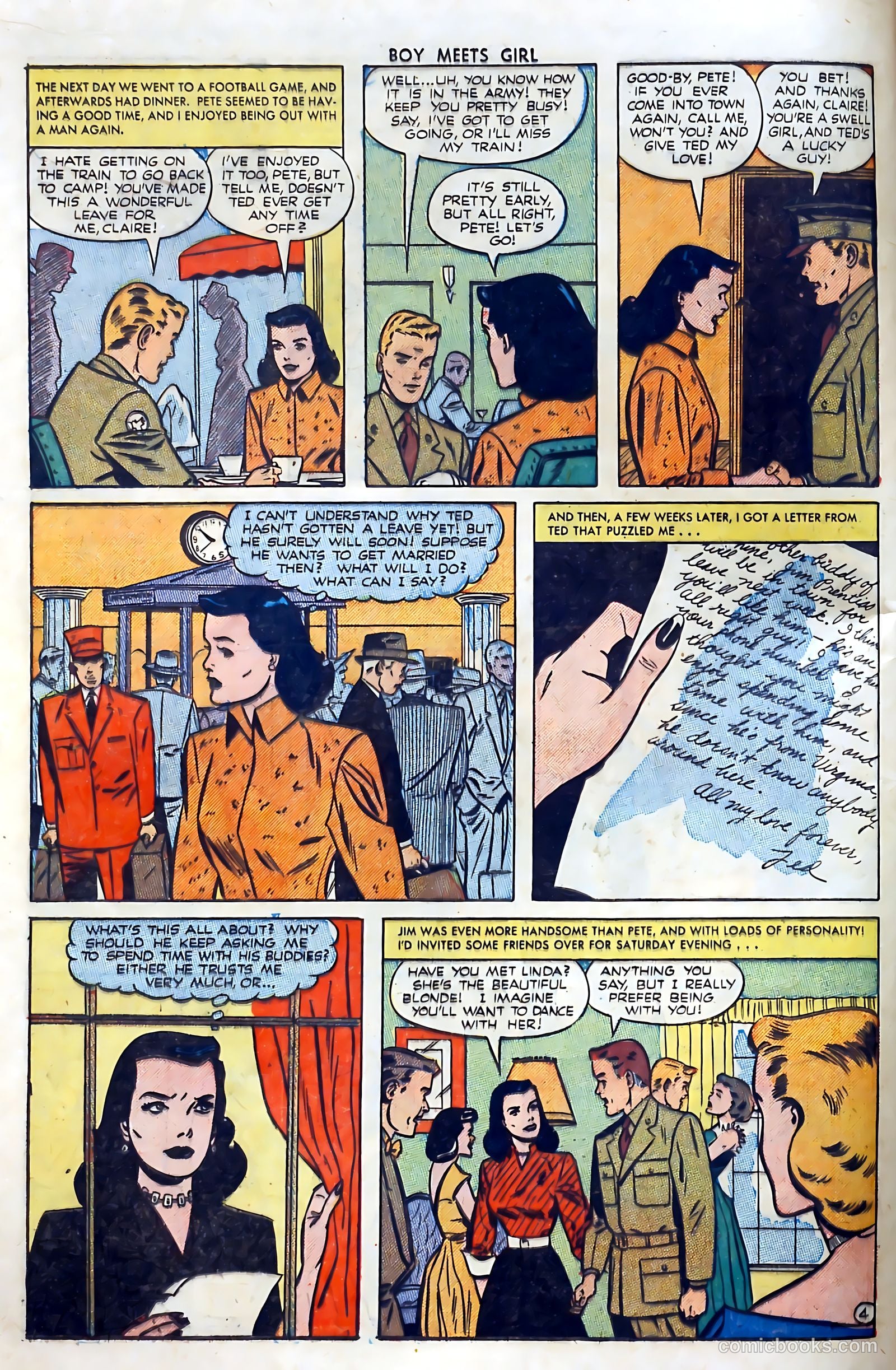 Boy Meets Girl #13 (1951) — page 16 of 52