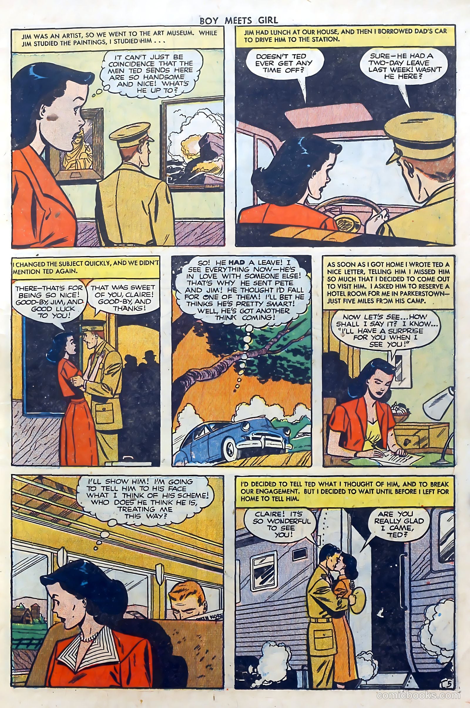 Boy Meets Girl #13 (1951) — page 17 of 52