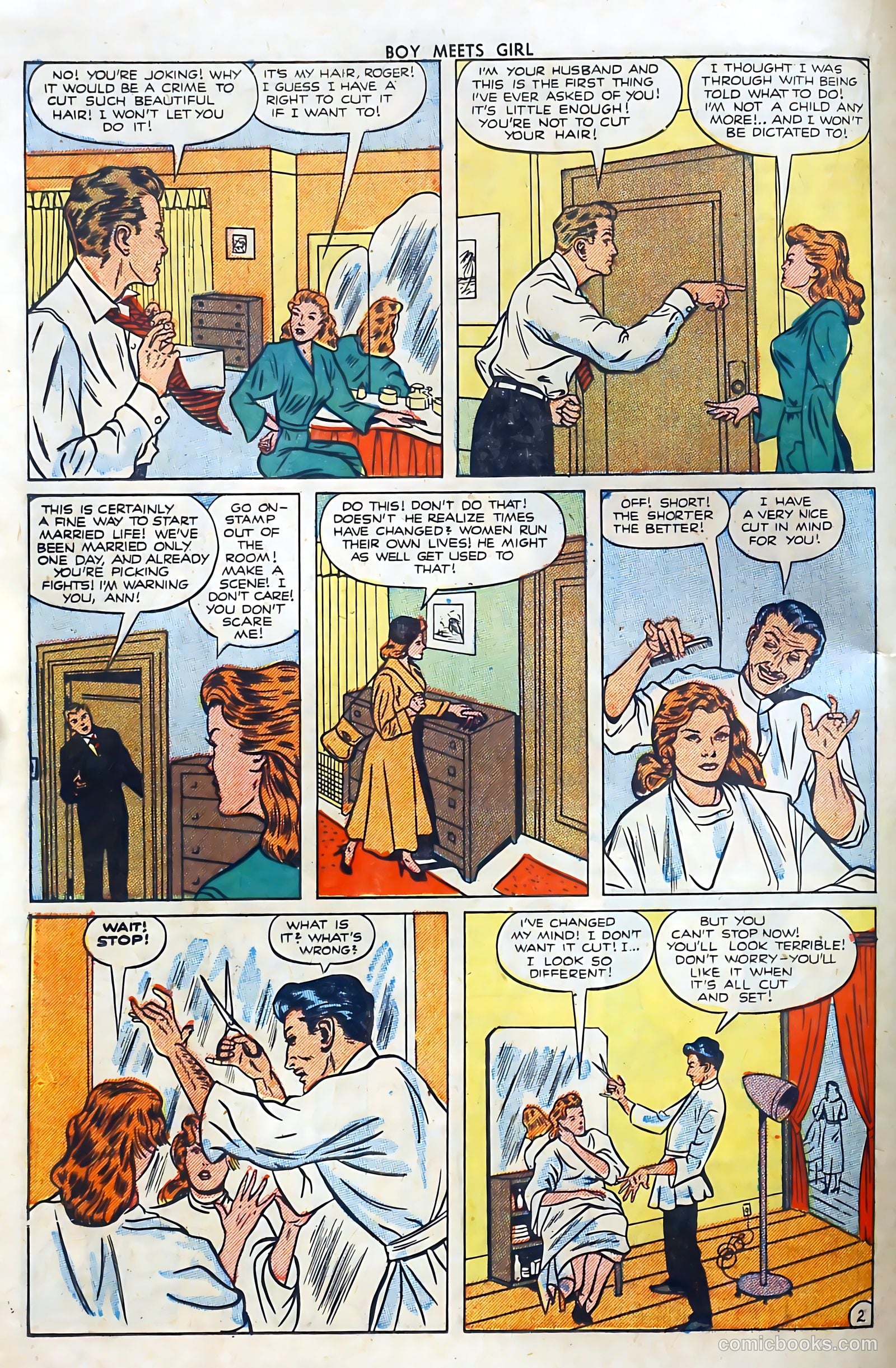 Boy Meets Girl #13 (1951) — page 22 of 52