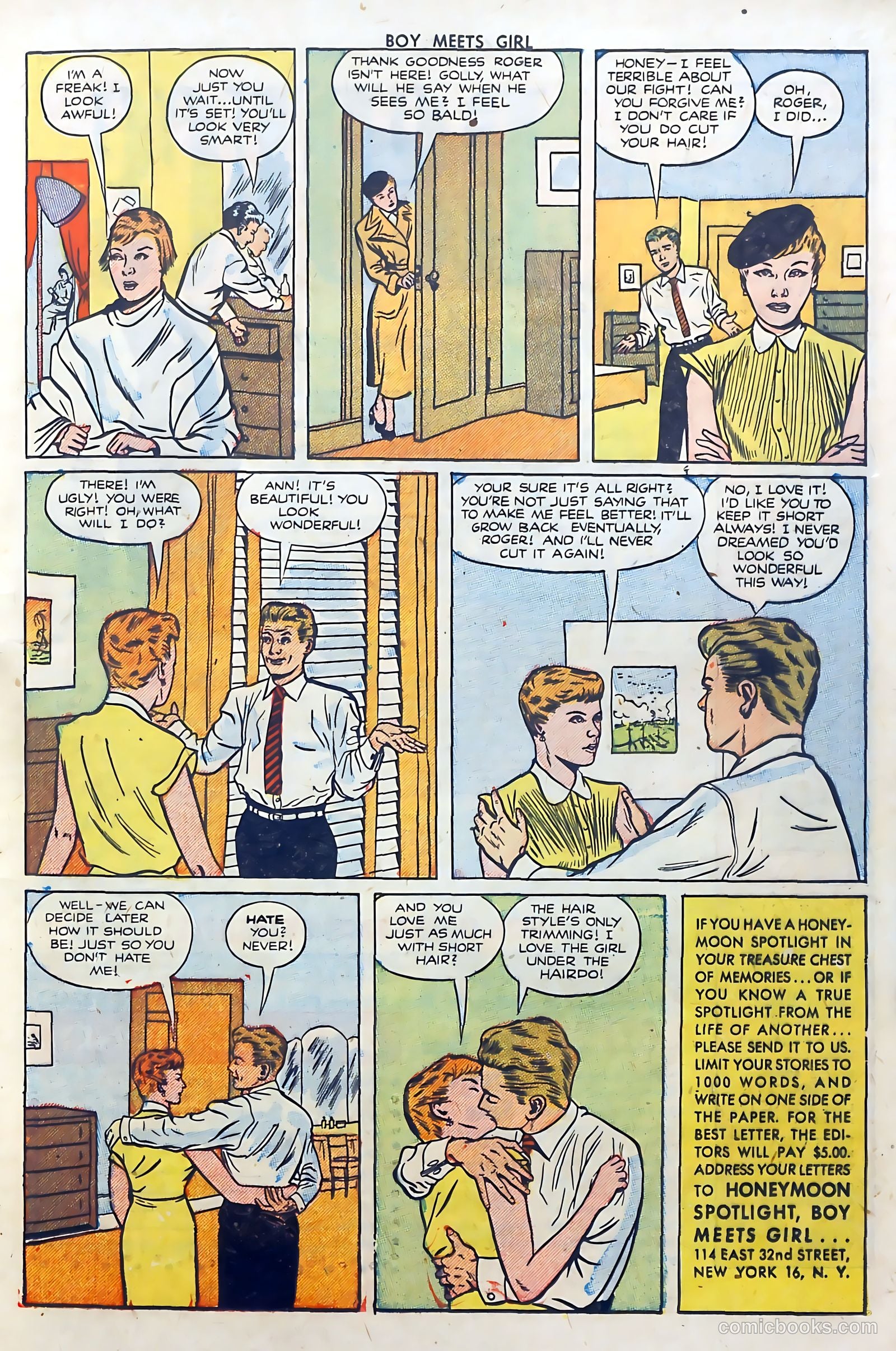 Boy Meets Girl #13 (1951) — page 23 of 52