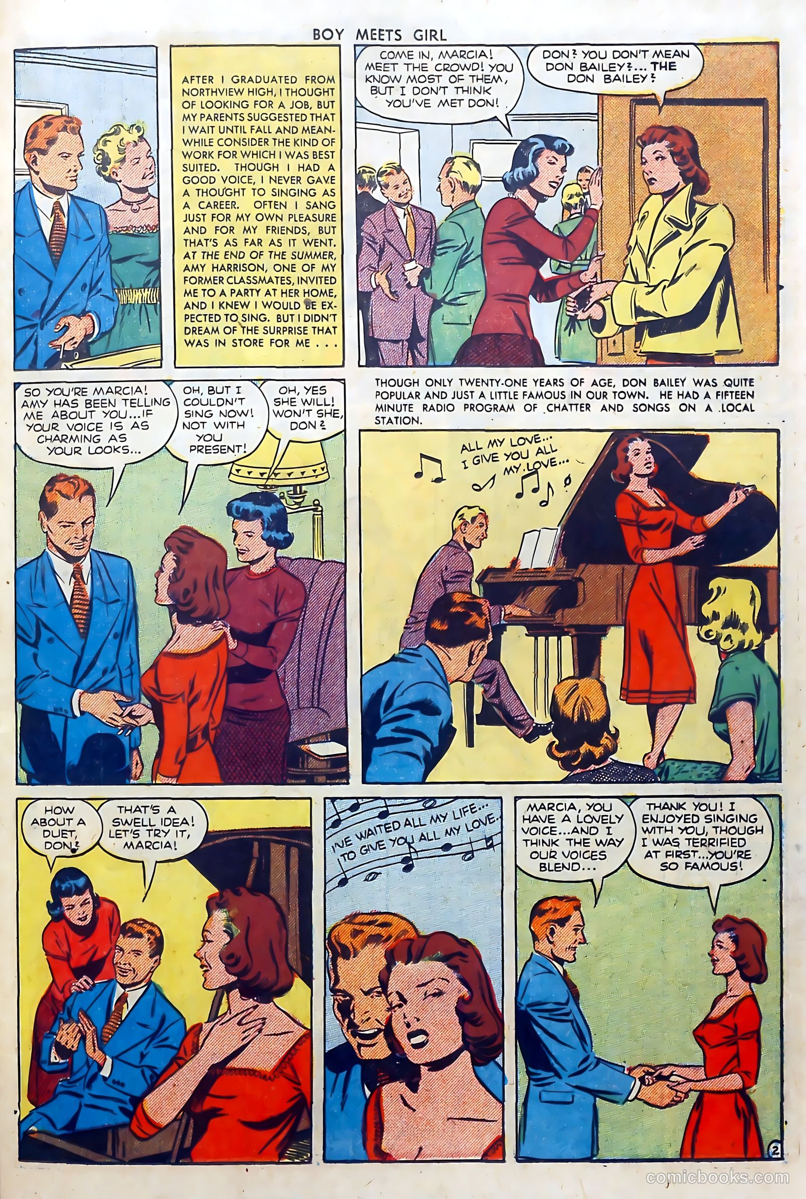 Boy Meets Girl #13 (1951) — page 31 of 52