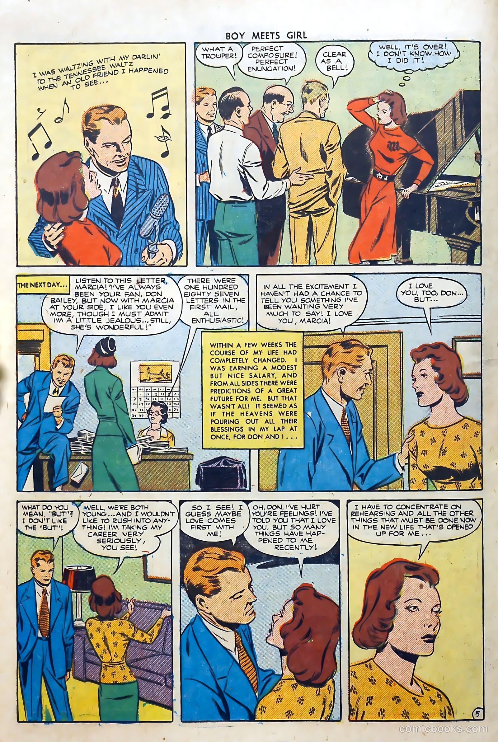Boy Meets Girl #13 (1951) — page 34 of 52