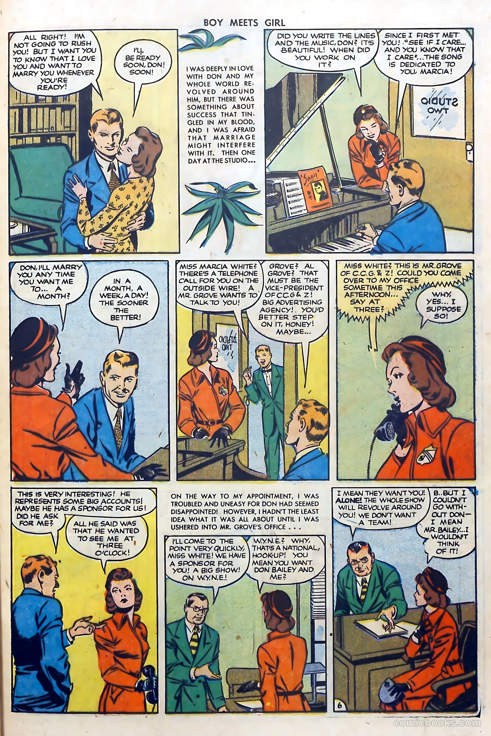Boy Meets Girl #13 (1951) — page 35 of 52