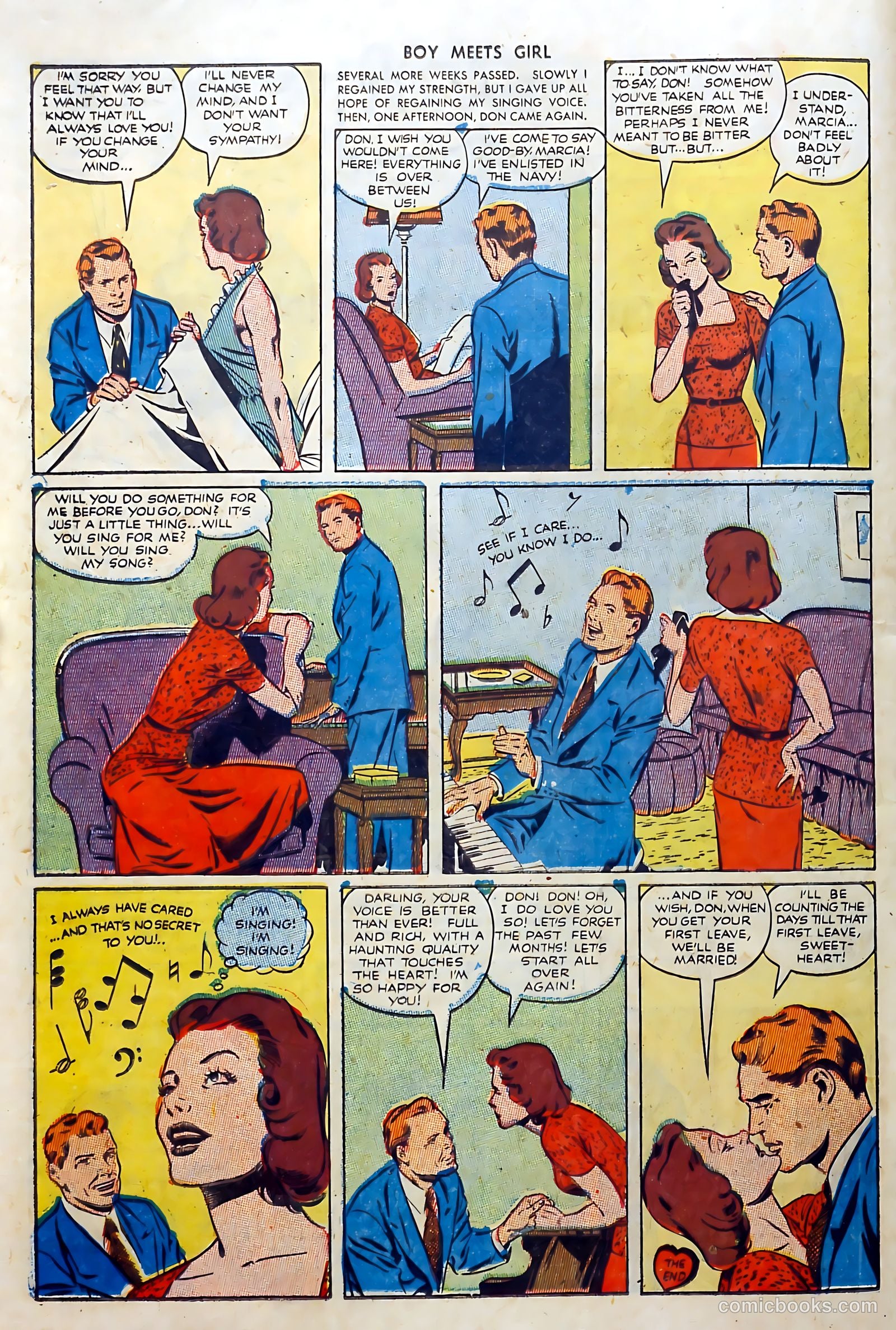 Boy Meets Girl #13 (1951) — page 38 of 52