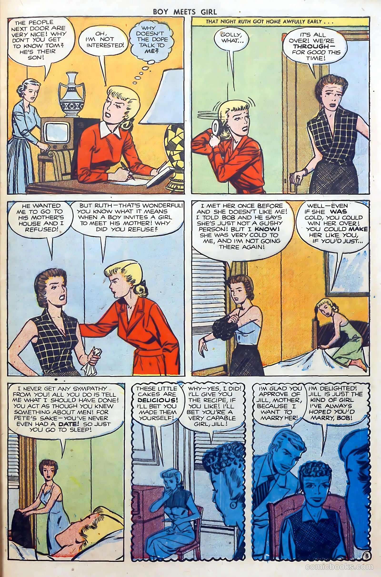 Boy Meets Girl #13 (1951) — page 45 of 52