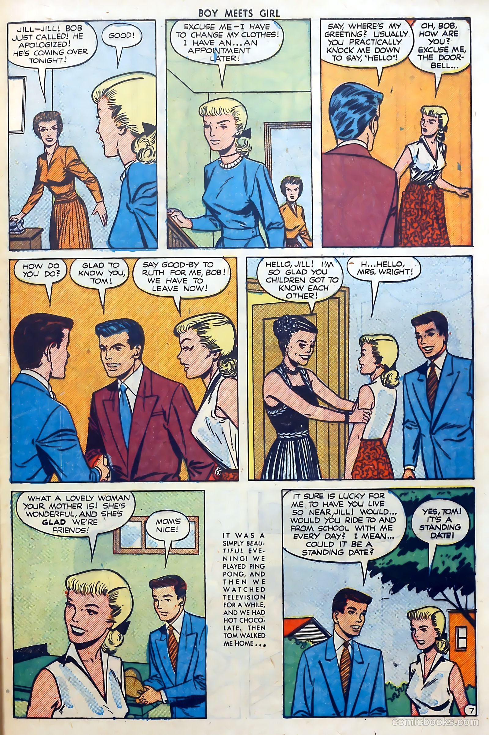 Boy Meets Girl #13 (1951) — page 47 of 52