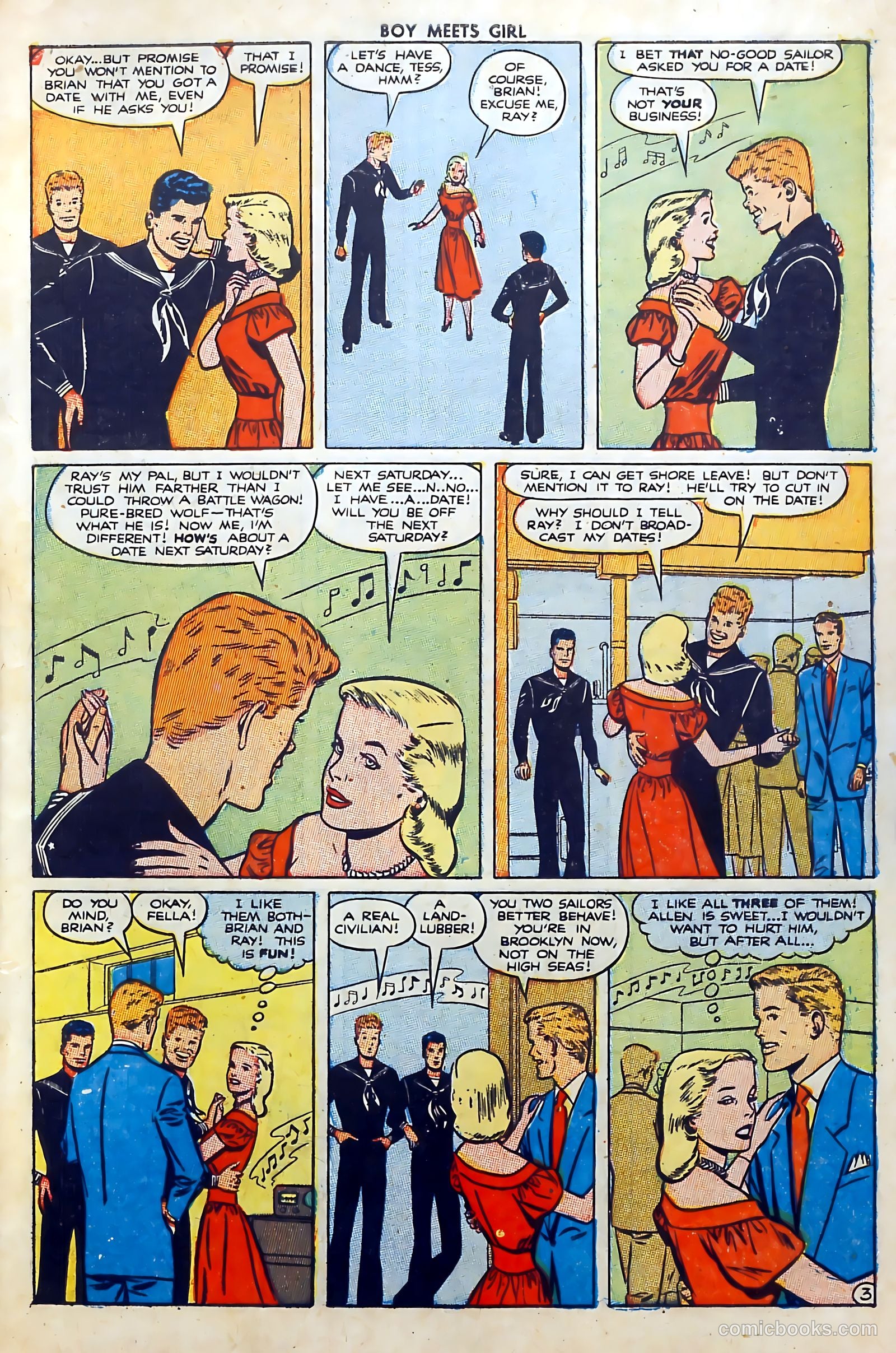 Boy Meets Girl #14 (1951) — page 5 of 52