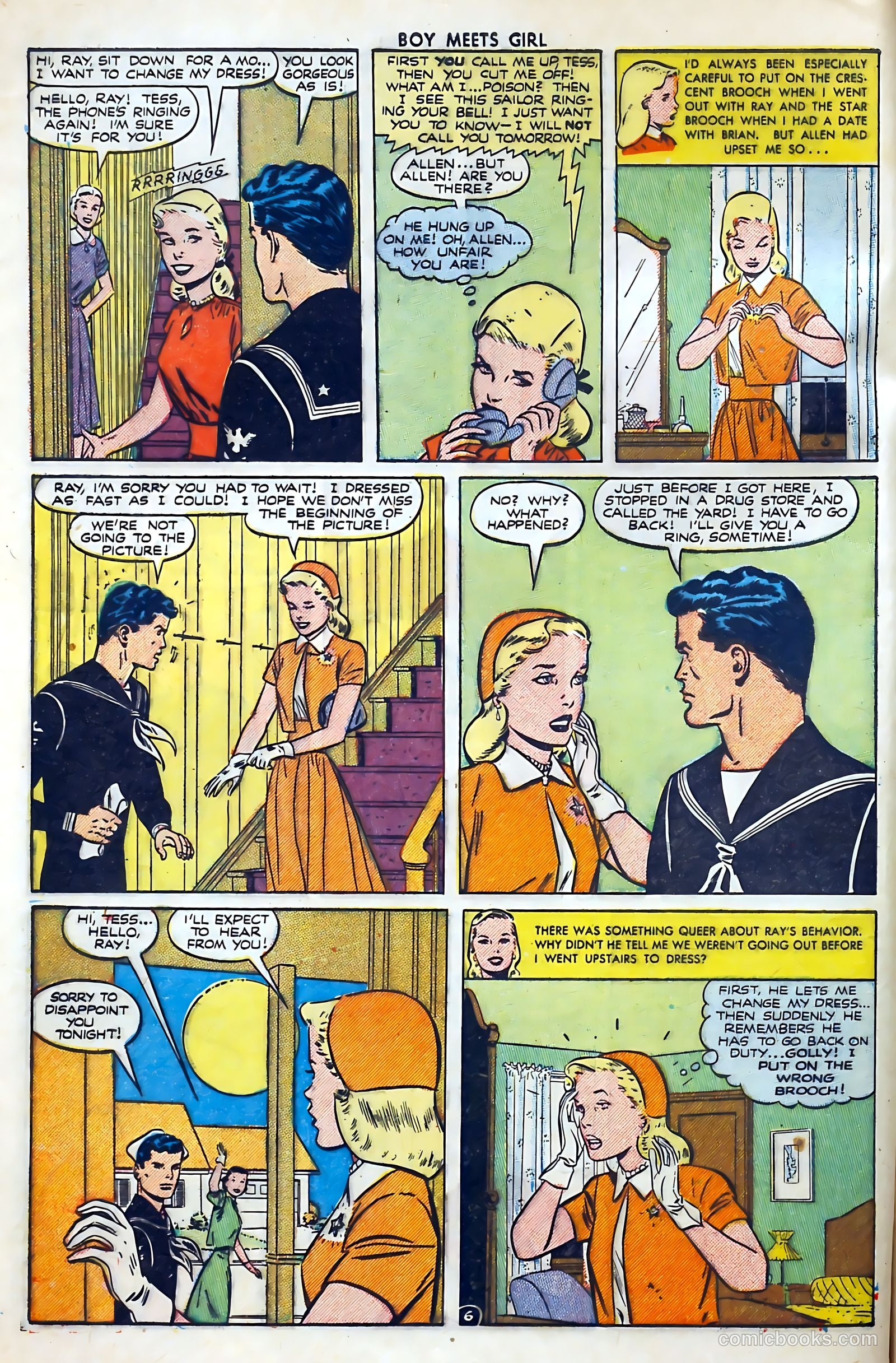Boy Meets Girl #14 (1951) — page 8 of 52