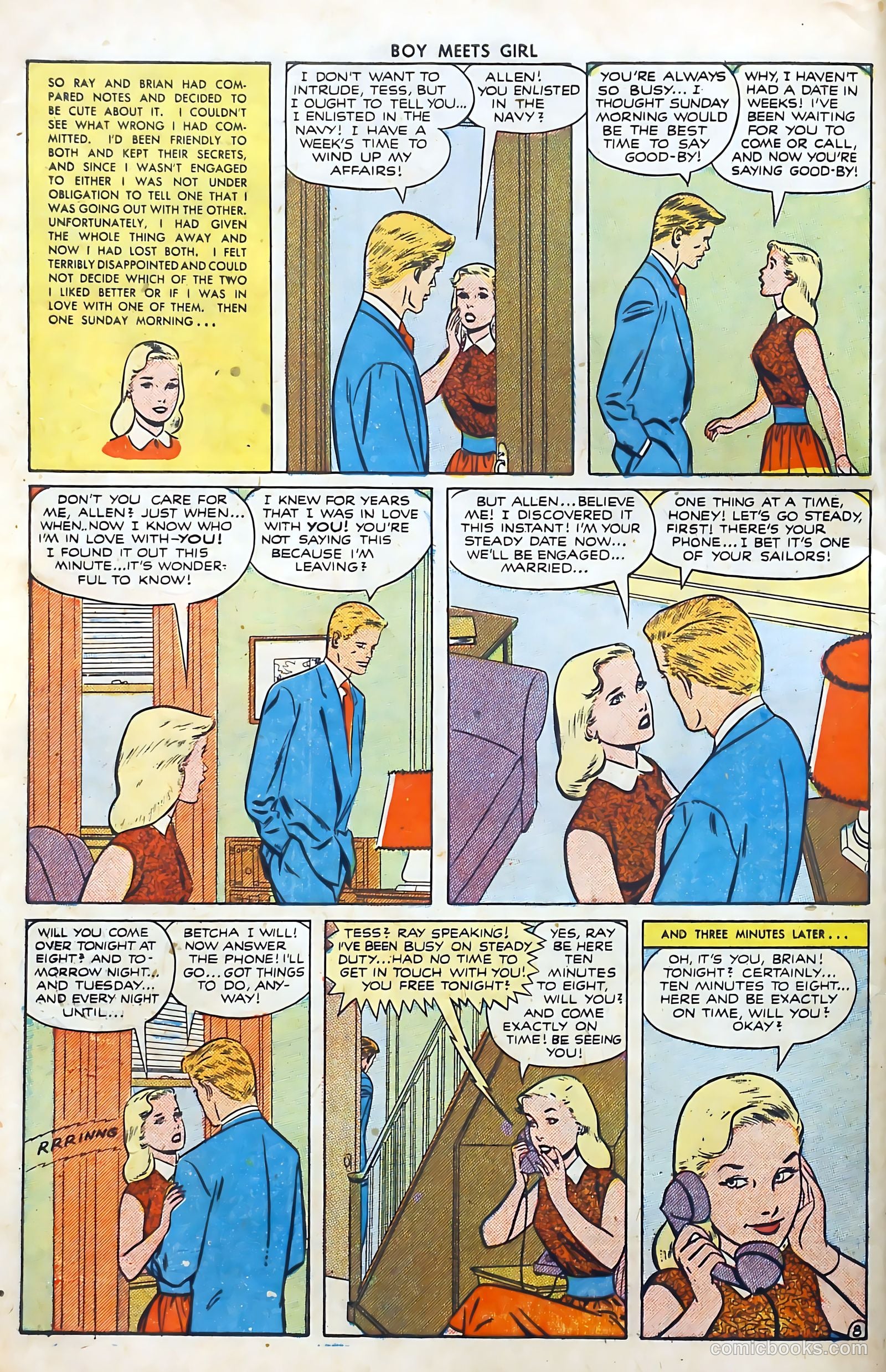 Boy Meets Girl #14 (1951) — page 10 of 52