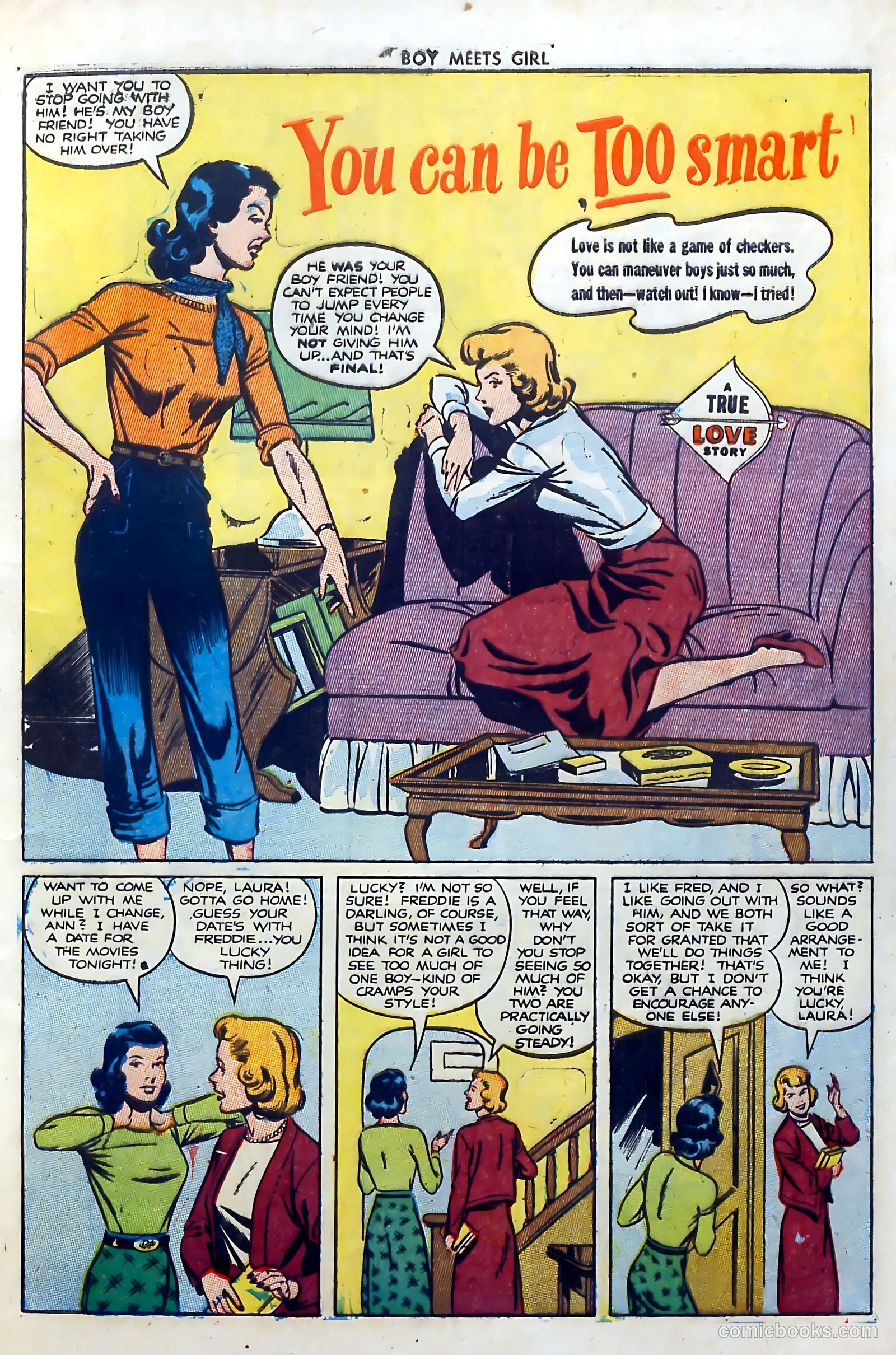 Boy Meets Girl #14 (1951) — page 13 of 52