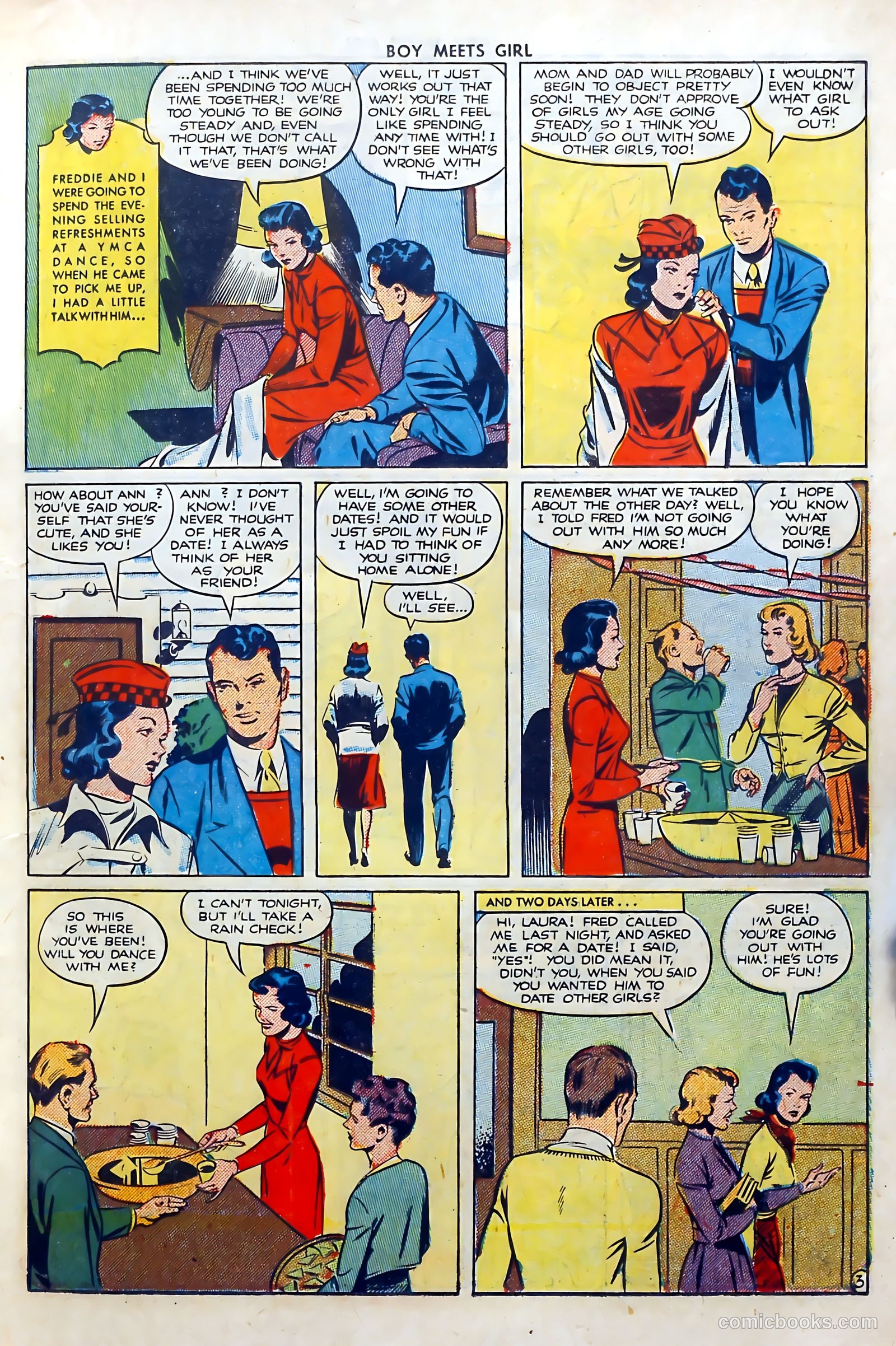 Boy Meets Girl #14 (1951) — page 15 of 52