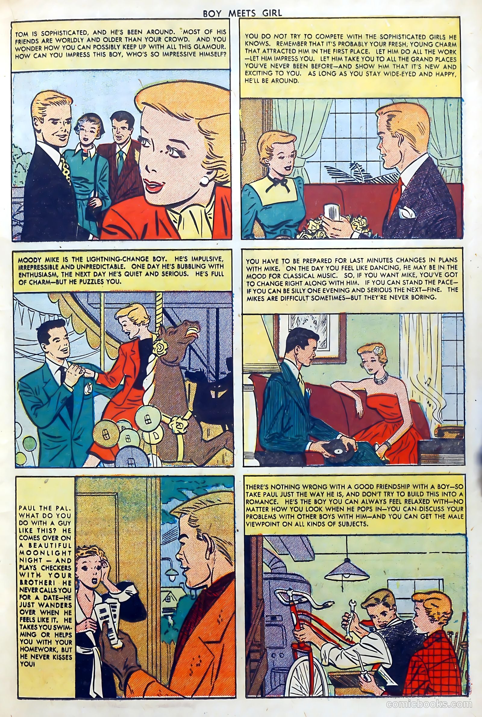 Boy Meets Girl #14 (1951) — page 23 of 52