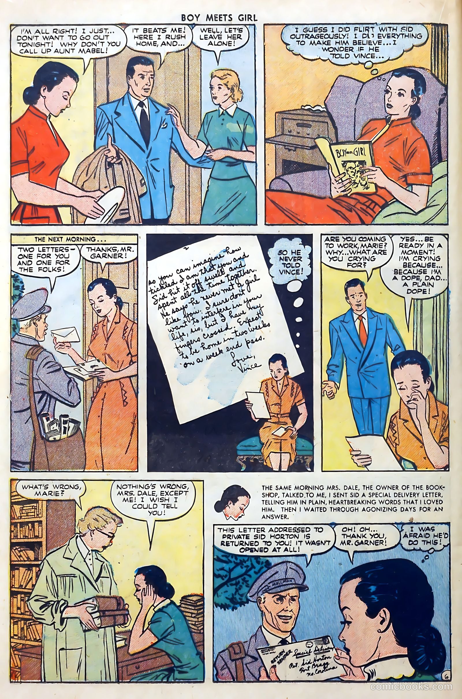Boy Meets Girl #14 (1951) — page 30 of 52