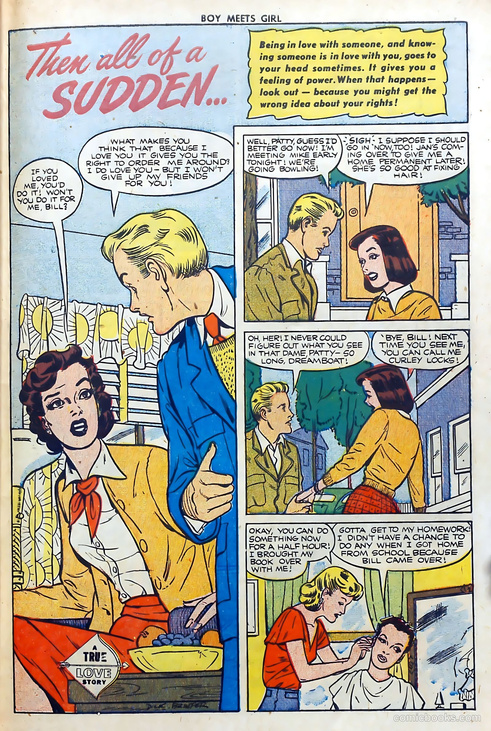 Boy Meets Girl #14 (1951) — page 41 of 52