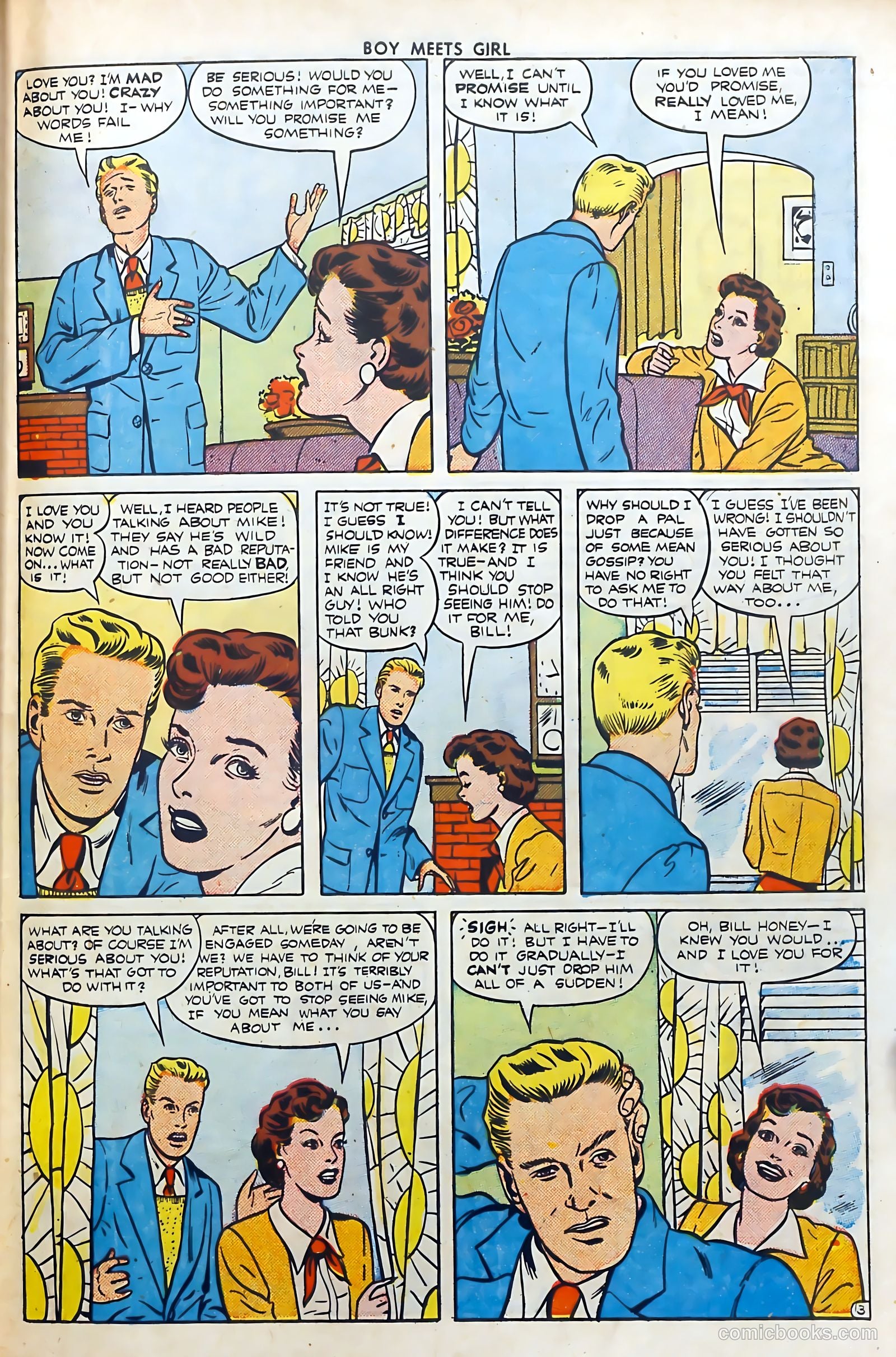 Boy Meets Girl #14 (1951) — page 43 of 52